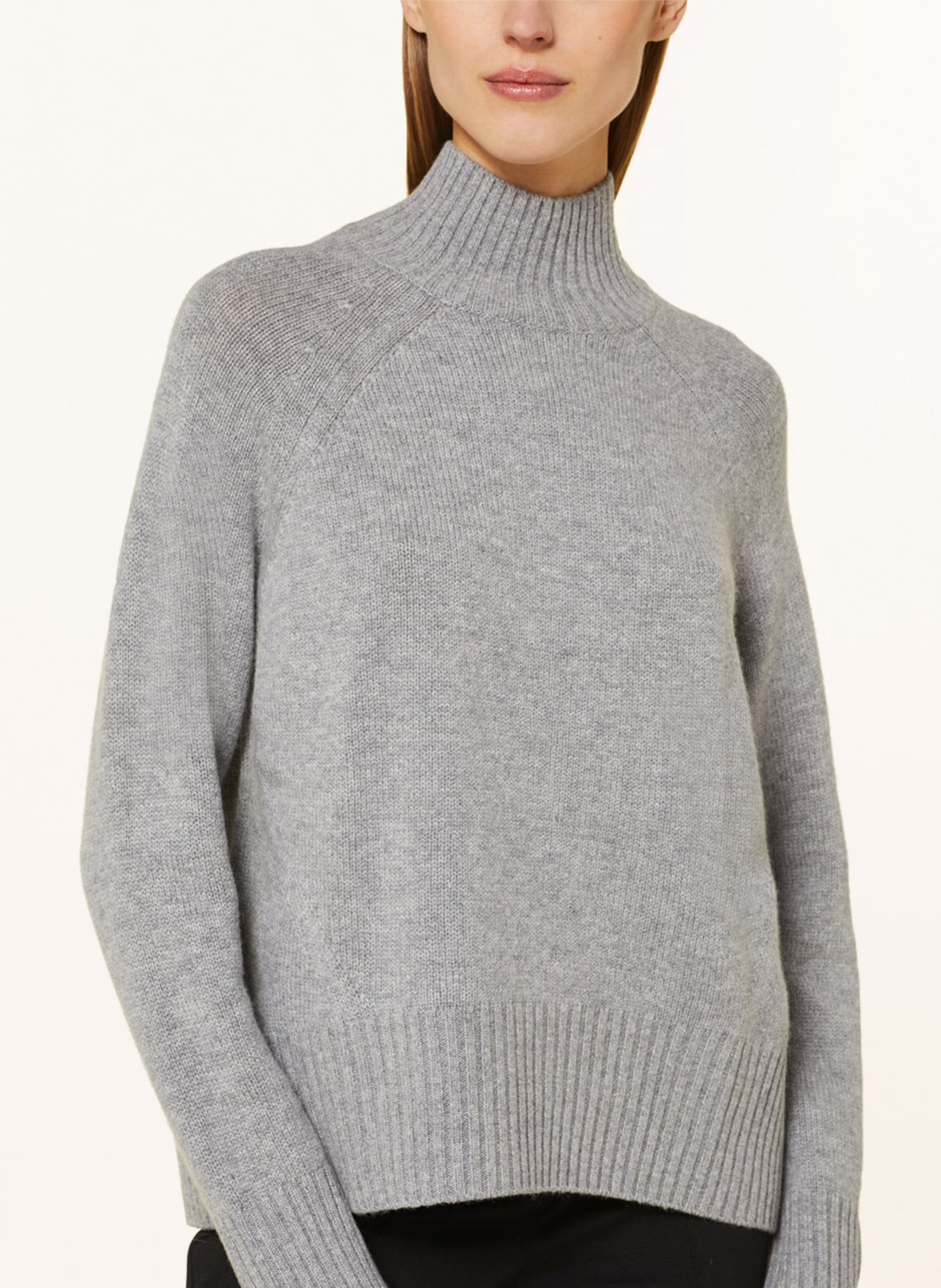 ALLUDE Pullover mit Cashmere, Farbe: GRAU (Bild 4)