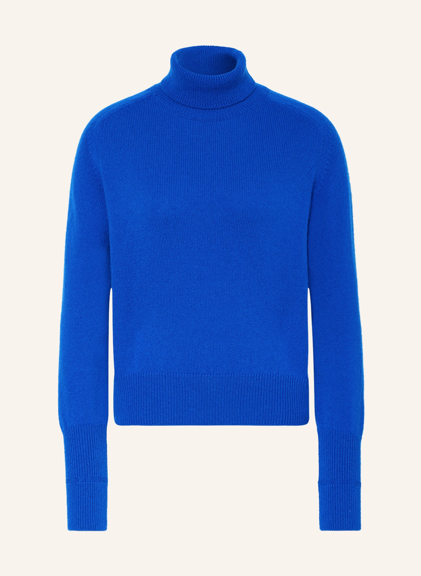 VICTORIABECKHAM Turtleneck sweater, Color: BLUE (Image 1)