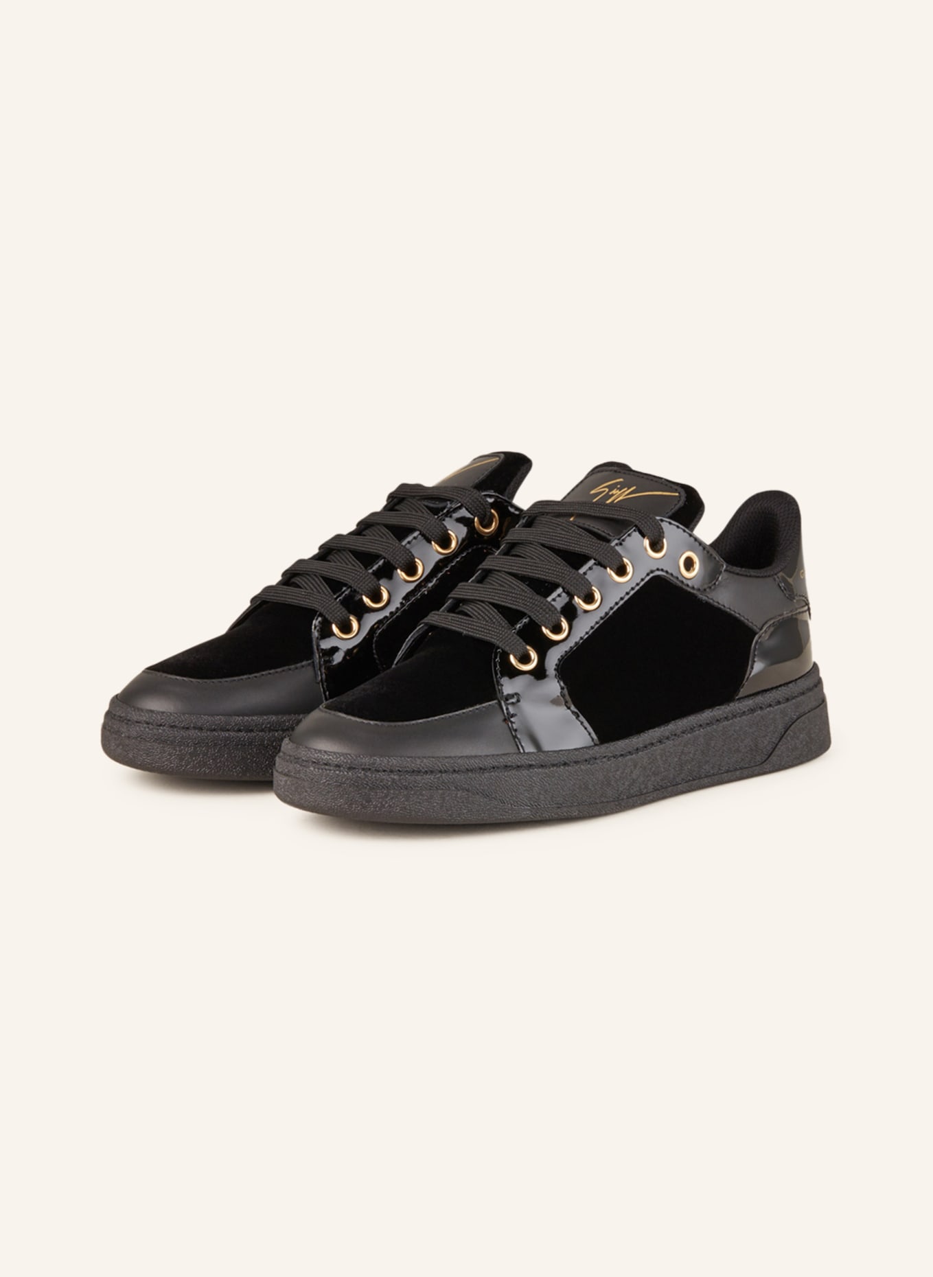 GIUSEPPE ZANOTTI DESIGN Sneakers VERONICA, Color: BLACK (Image 1)