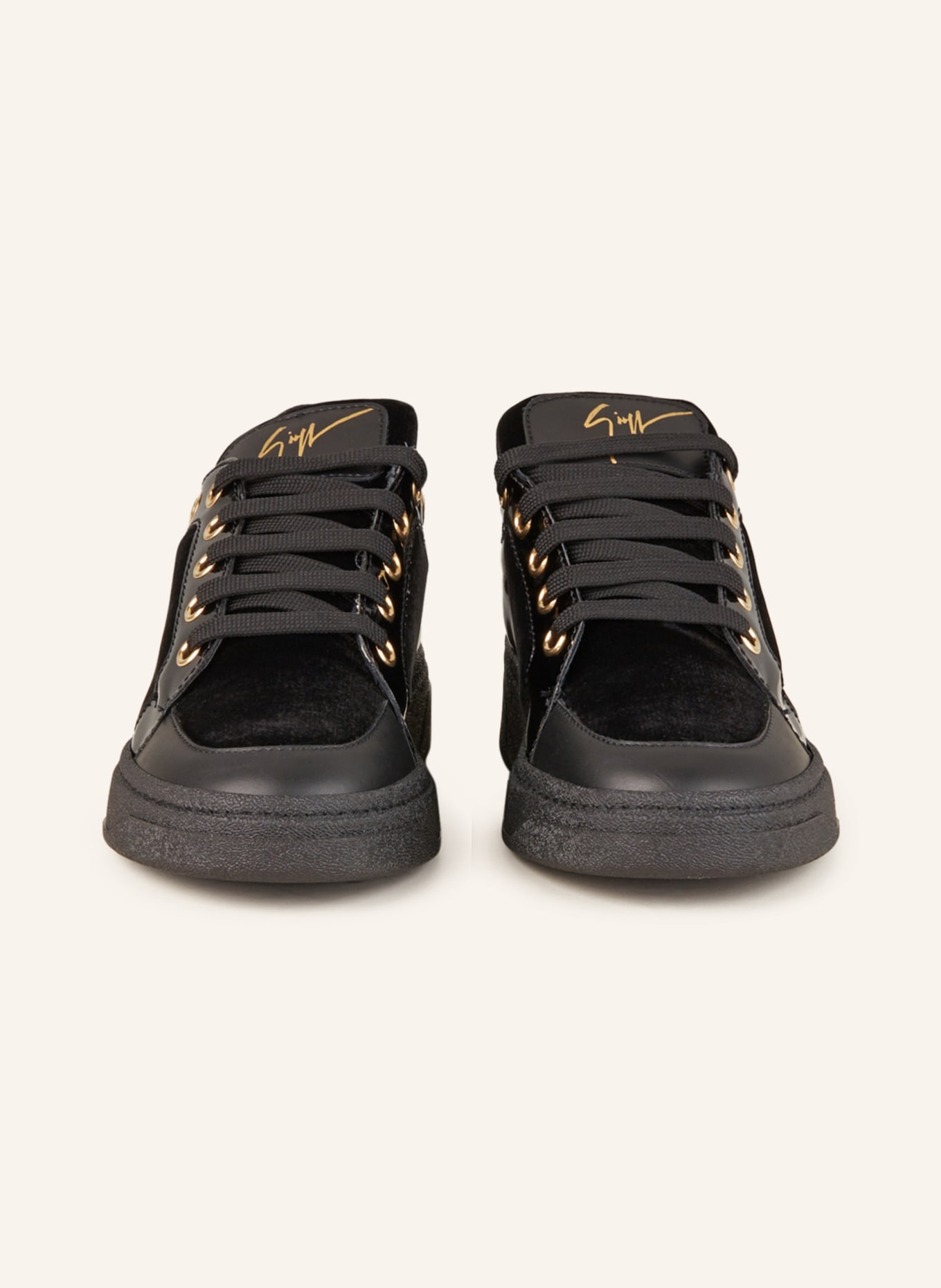 GIUSEPPE ZANOTTI DESIGN Sneakers VERONICA, Color: BLACK (Image 3)