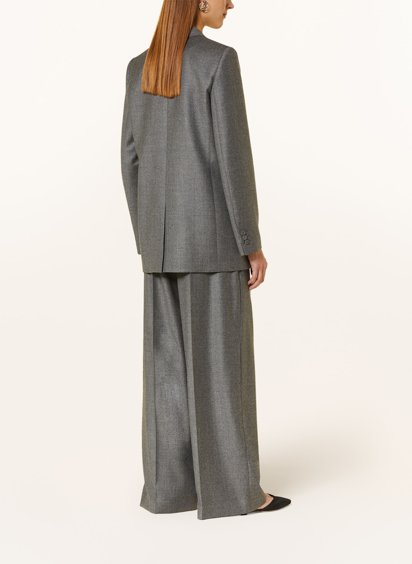FENDI Long blazer, Color: GRAY (Image 3)