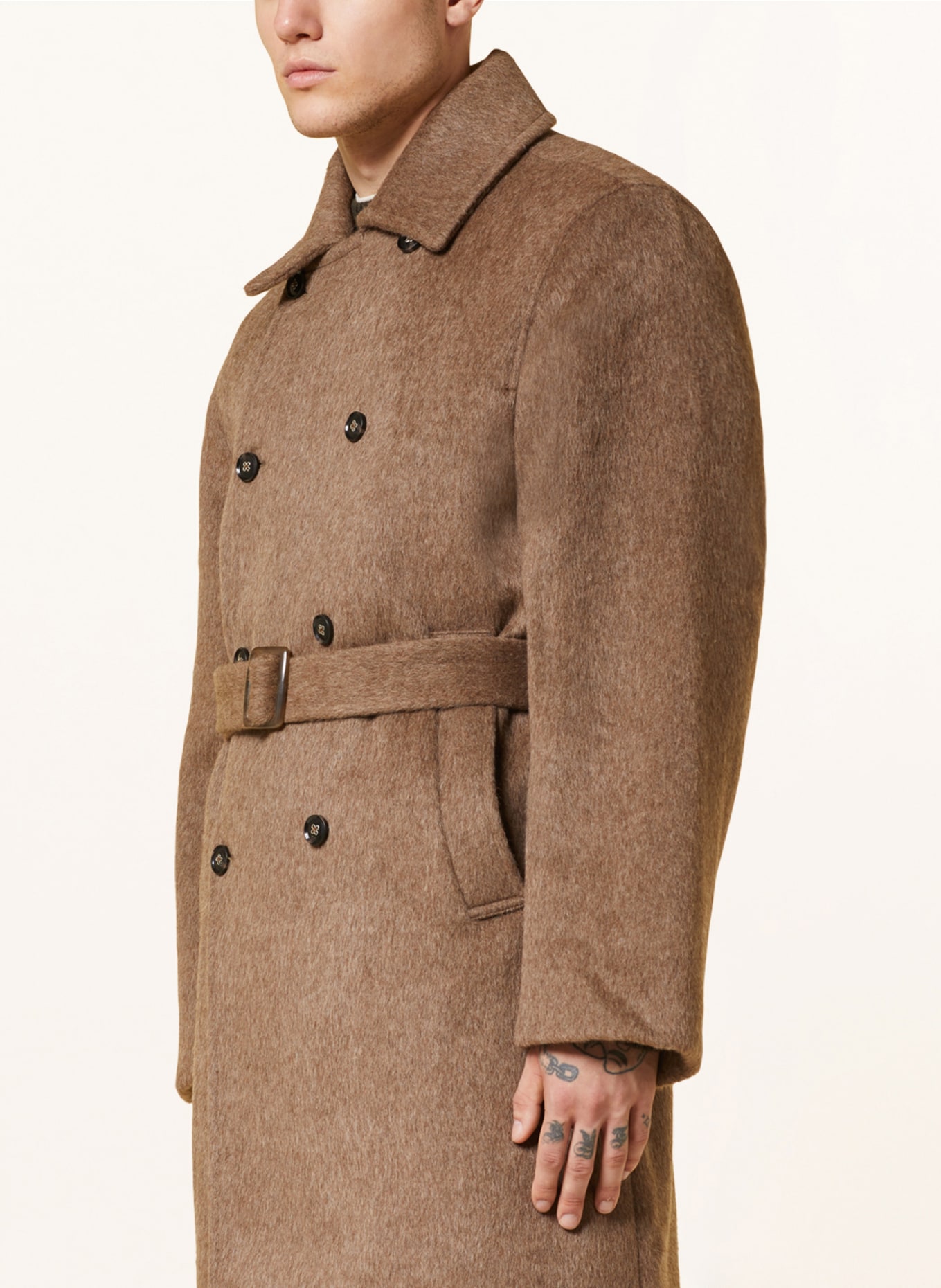 HOLZWEILER Wool coat MATA, Color: TAUPE (Image 5)