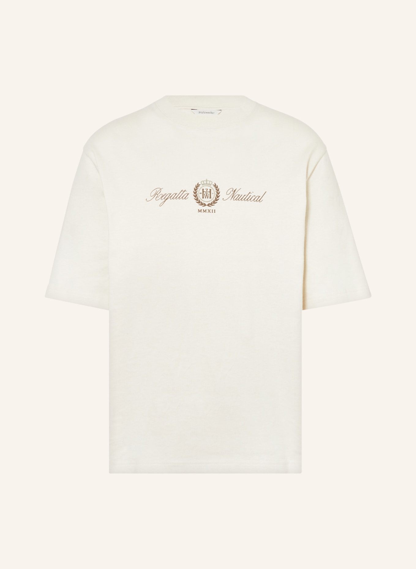 HOLZWEILER T-Shirt RANGER, Farbe: ECRU/ BRAUN/ GRAU (Bild 1)