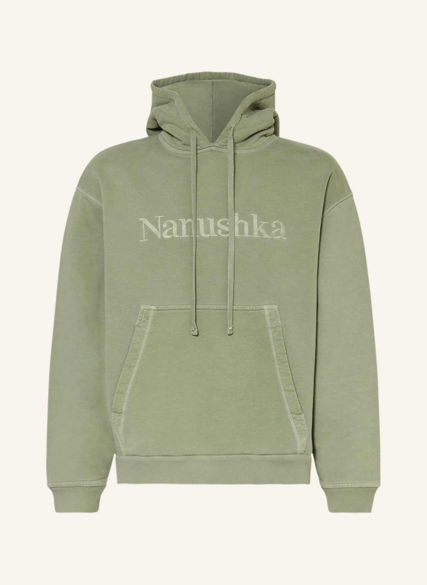 Nanushka Hoodie EVER, Color: LIGHT GREEN (Image 1)