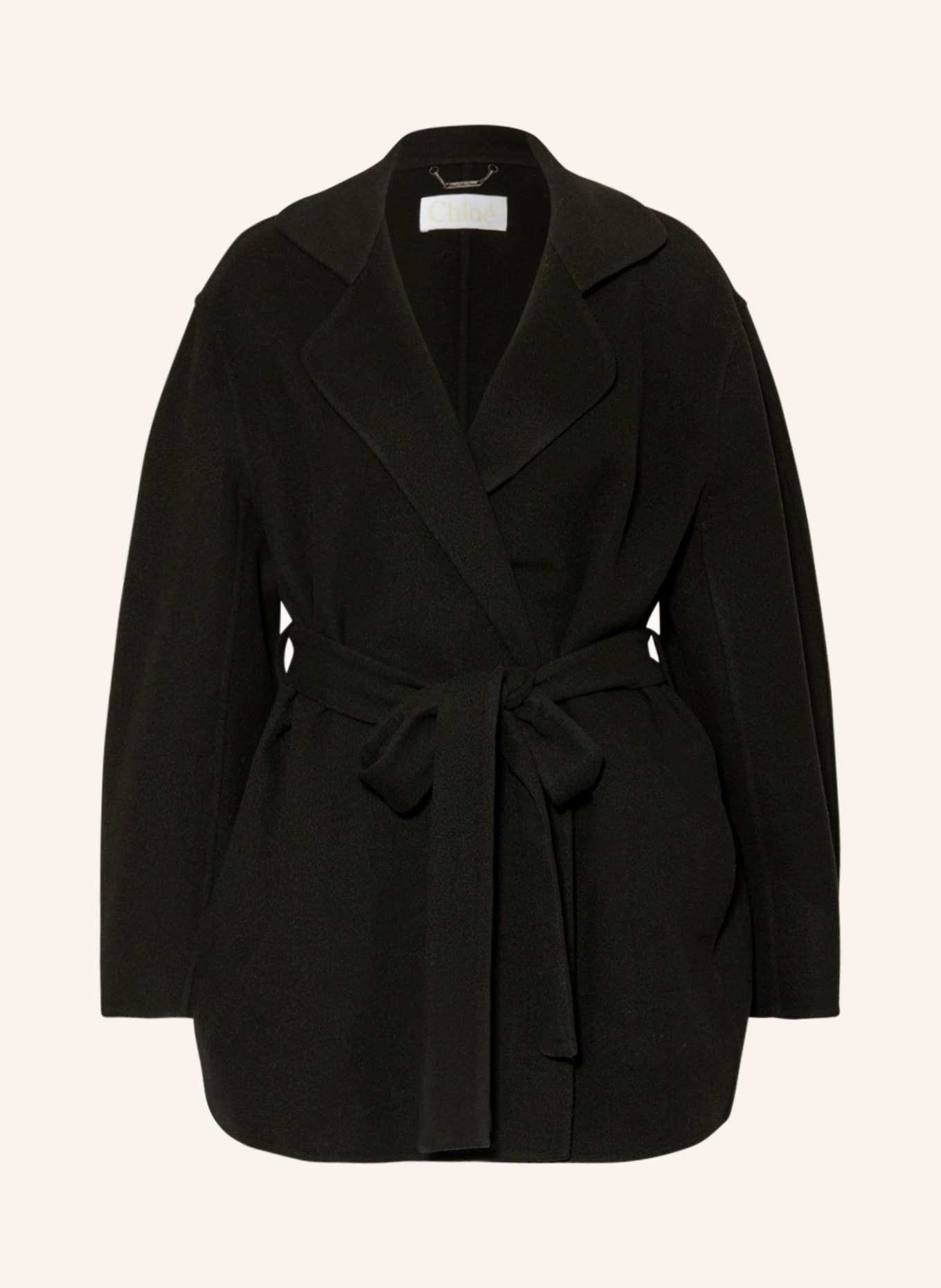 Chloé Jacket with cashmere, Color: 001 BLACK (Image 1)