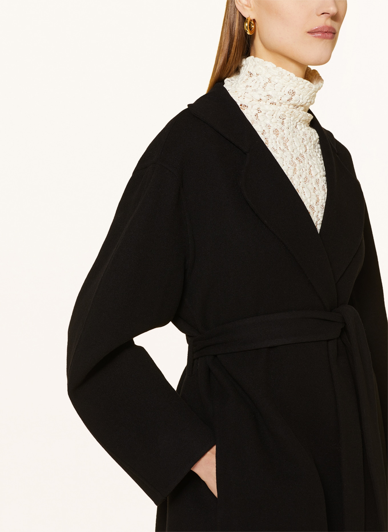 Chloé Jacket with cashmere, Color: 001 BLACK (Image 4)