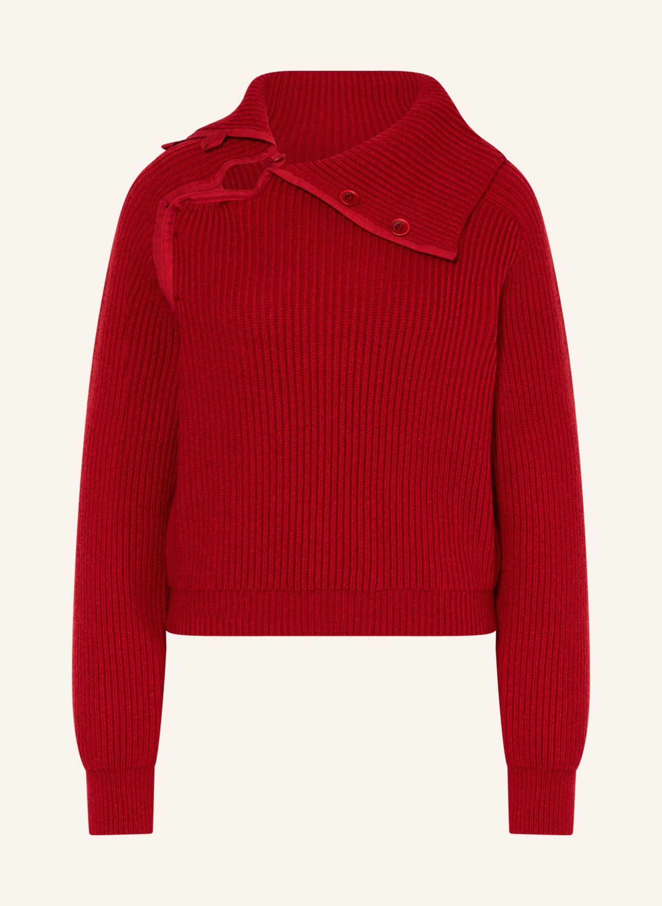 JACQUEMUS Sweater LA MAILLE VEGA, Color: RED (Image 1)