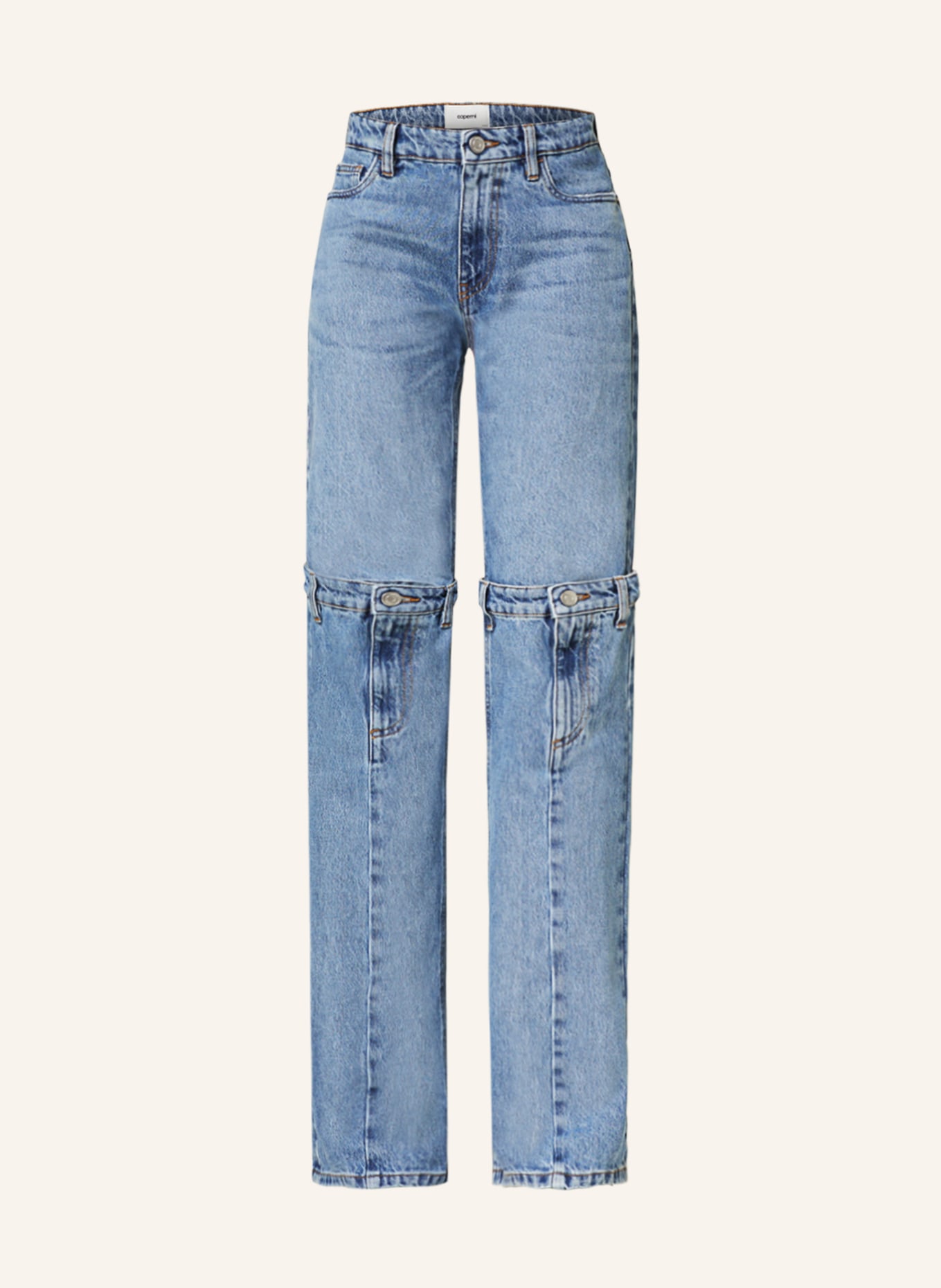 coperni Straight jeans, Color: WASBLU WASBLU (Image 1)