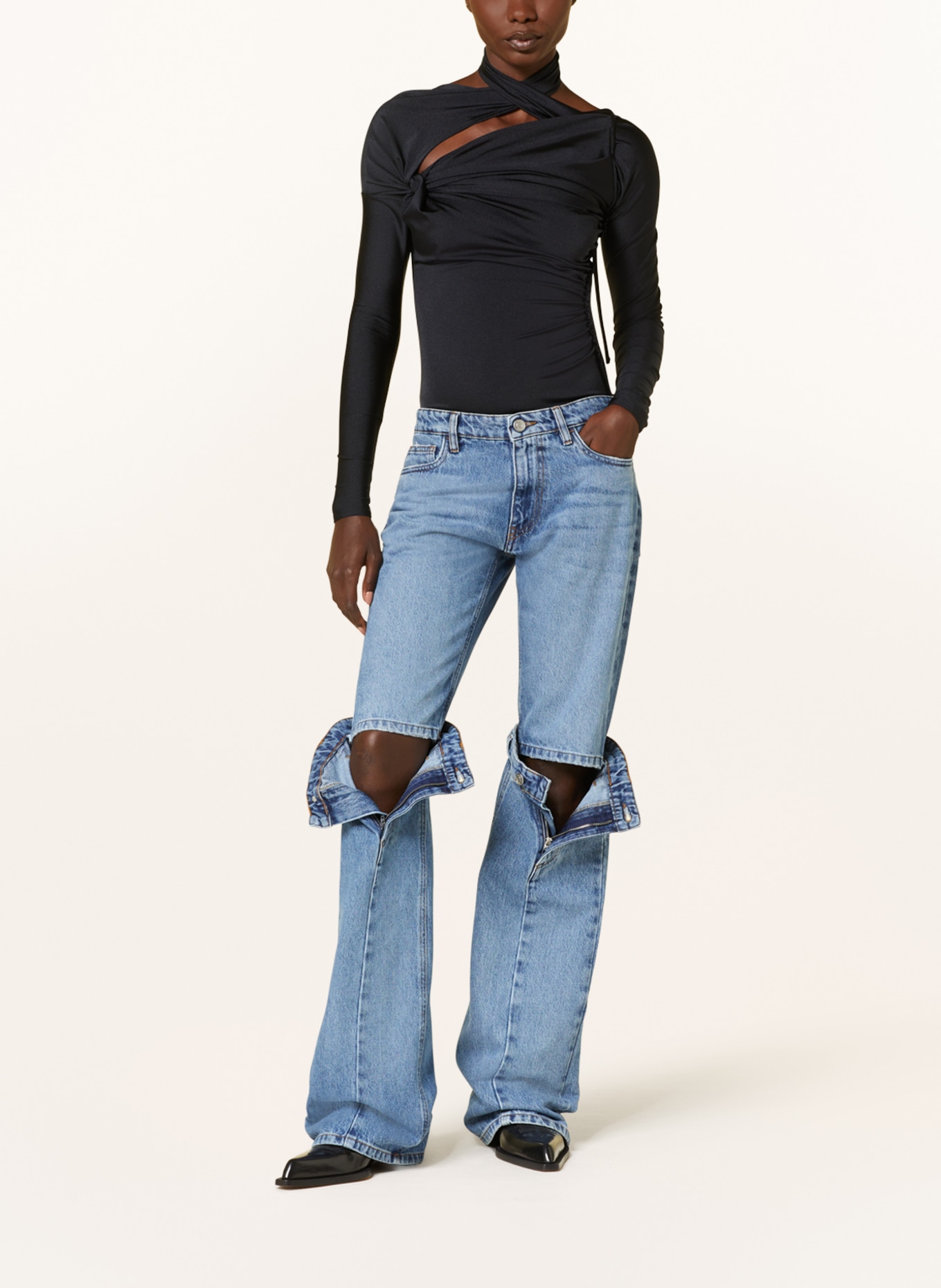 coperni Straight Jeans, Farbe: WASBLU WASBLU (Bild 2)