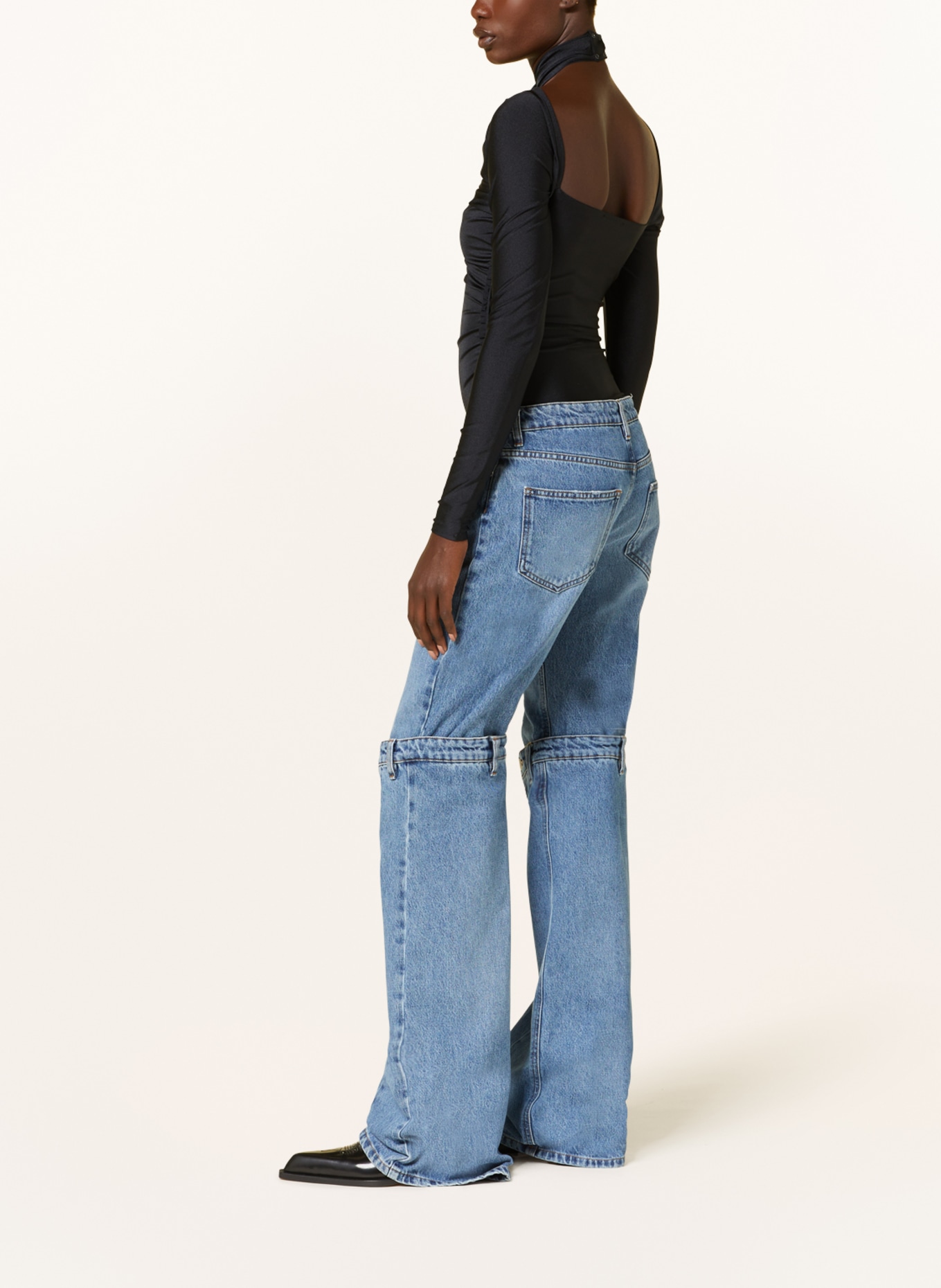 coperni Straight jeans, Color: WASBLU WASBLU (Image 4)