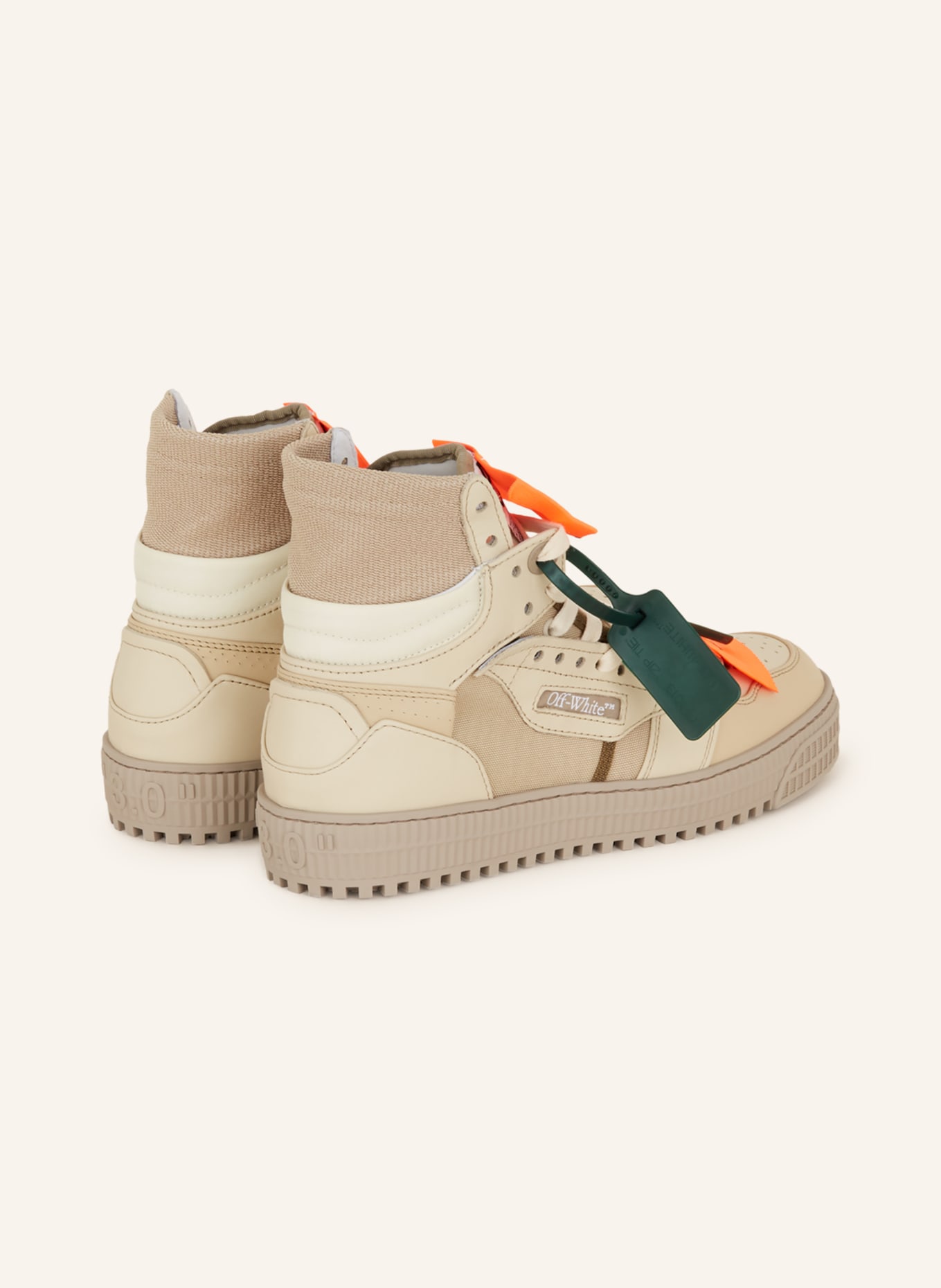 Off-White High-top sneakers 3.0 OFF COURT, Color: BEIGE (Image 2)