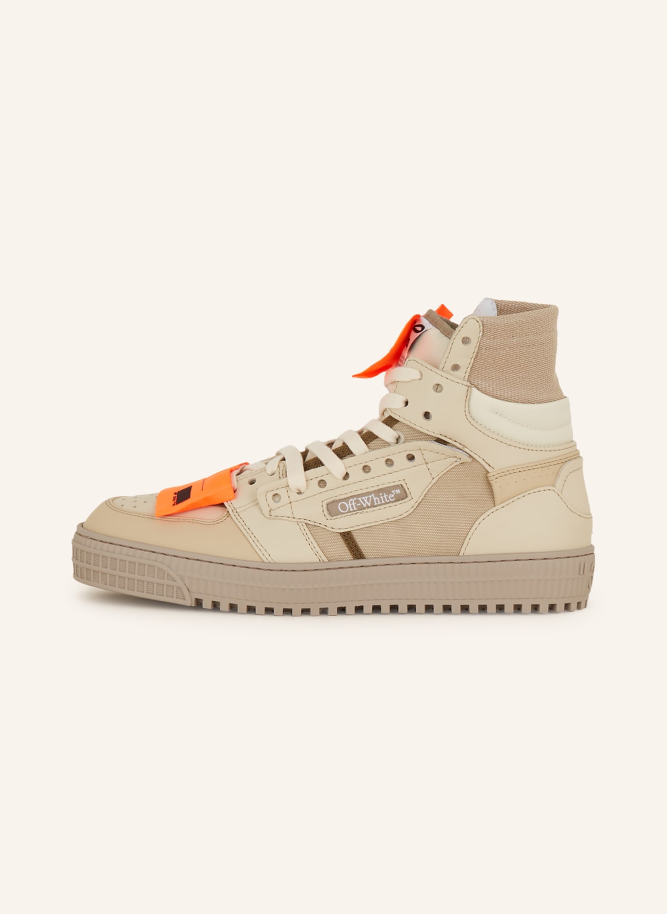 Off-White High-top sneakers 3.0 OFF COURT, Color: BEIGE (Image 4)