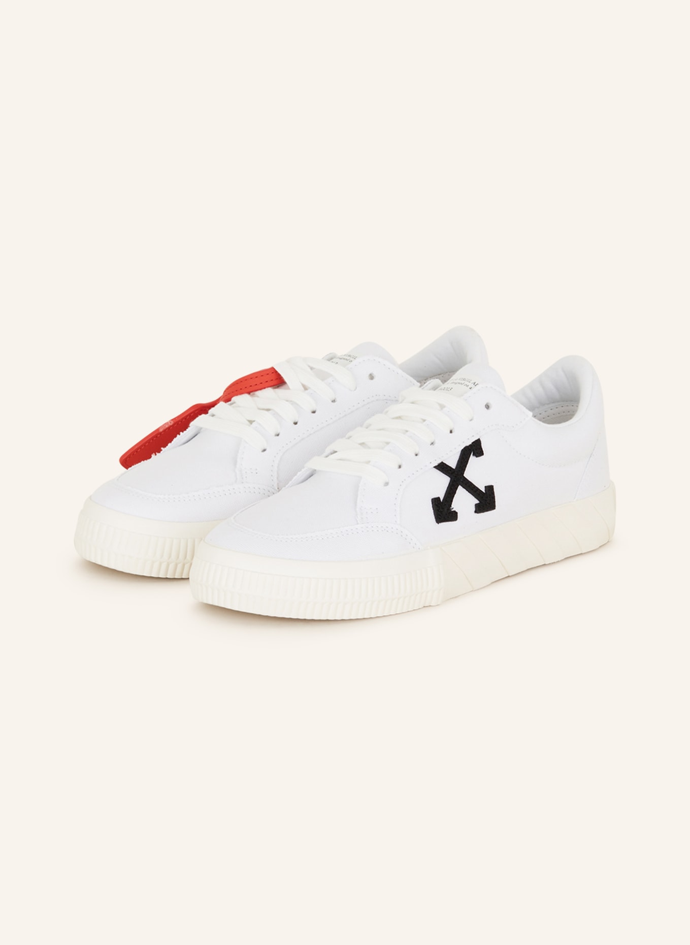 Off-White Sneakers, Color: WHITE/ BLACK (Image 1)