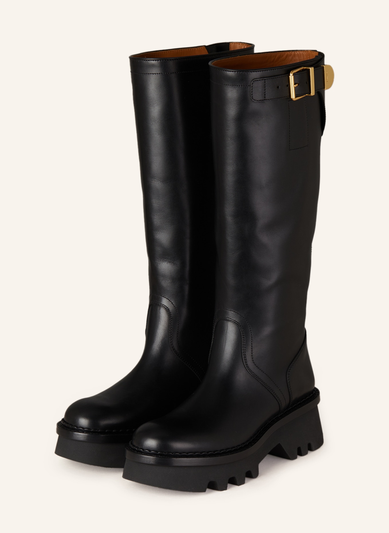 Chloé Stiefel OWENA, Farbe: 001 BLACK (Bild 1)