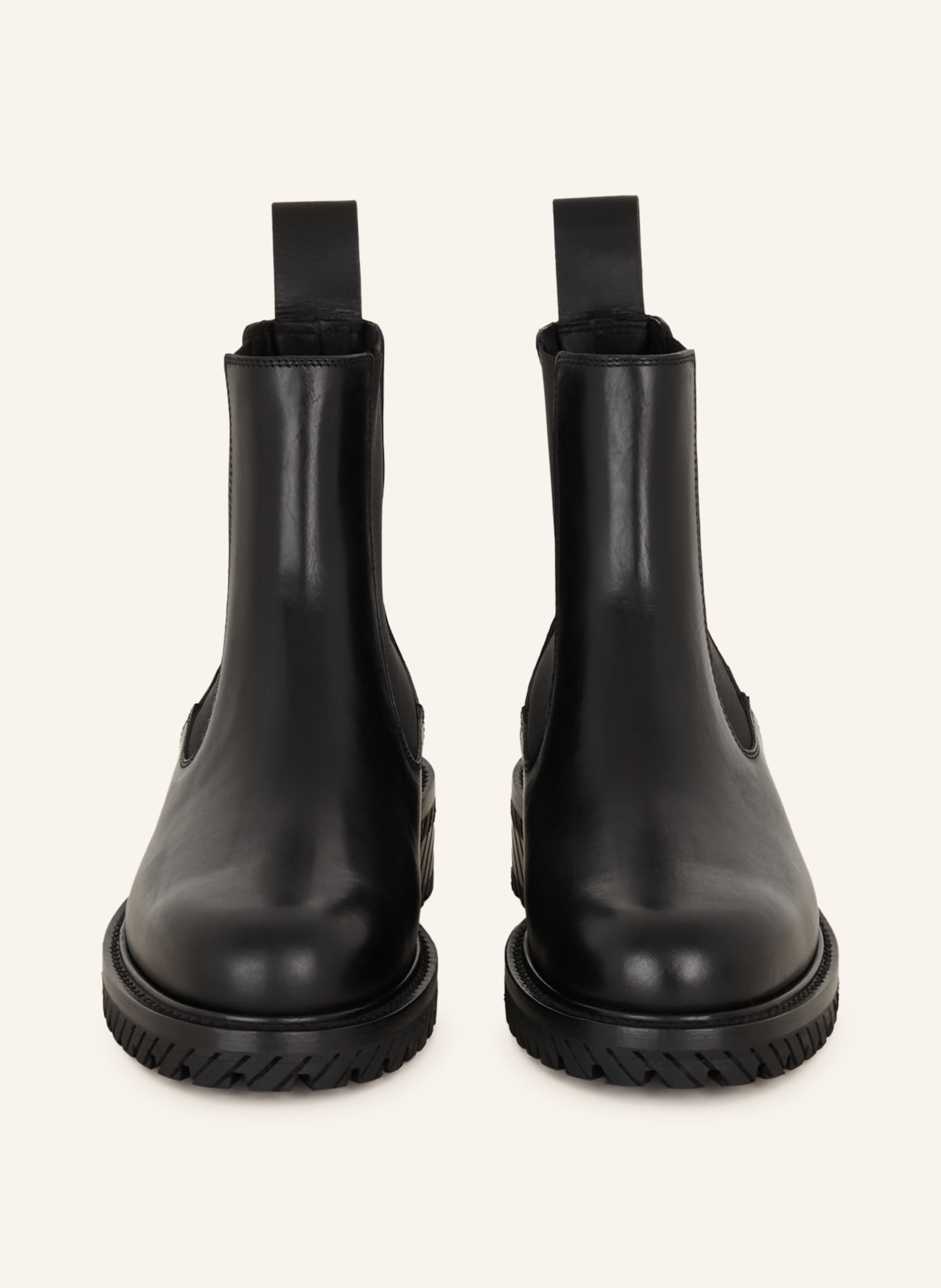 Off-White Chelsea boots COMBAT, Color: BLACK (Image 3)