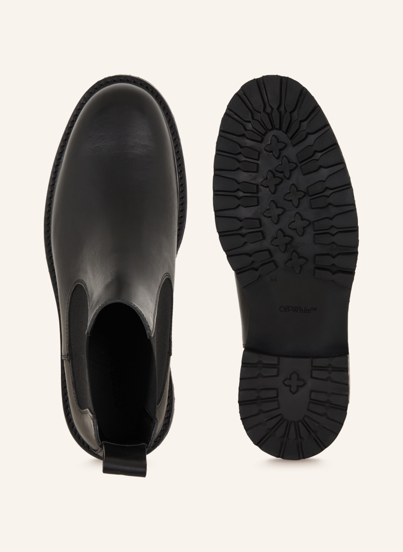 Off-White Chelsea boots COMBAT, Color: BLACK (Image 5)