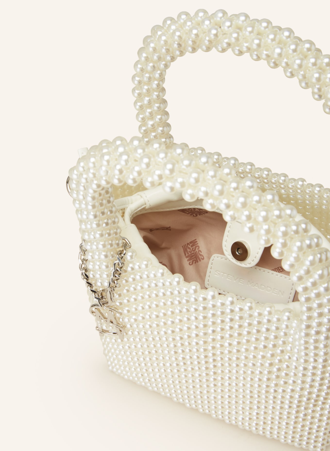 STEVE MADDEN Handbag BPERLY, Color: WHITE (Image 4)