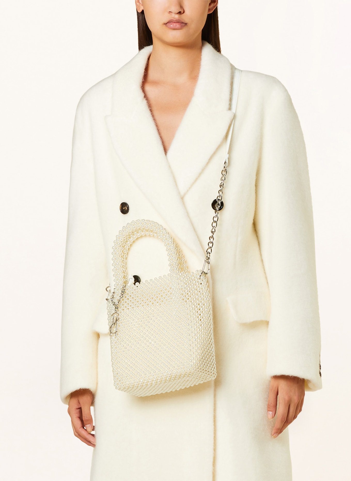 STEVE MADDEN Handbag BPERLY, Color: WHITE (Image 5)