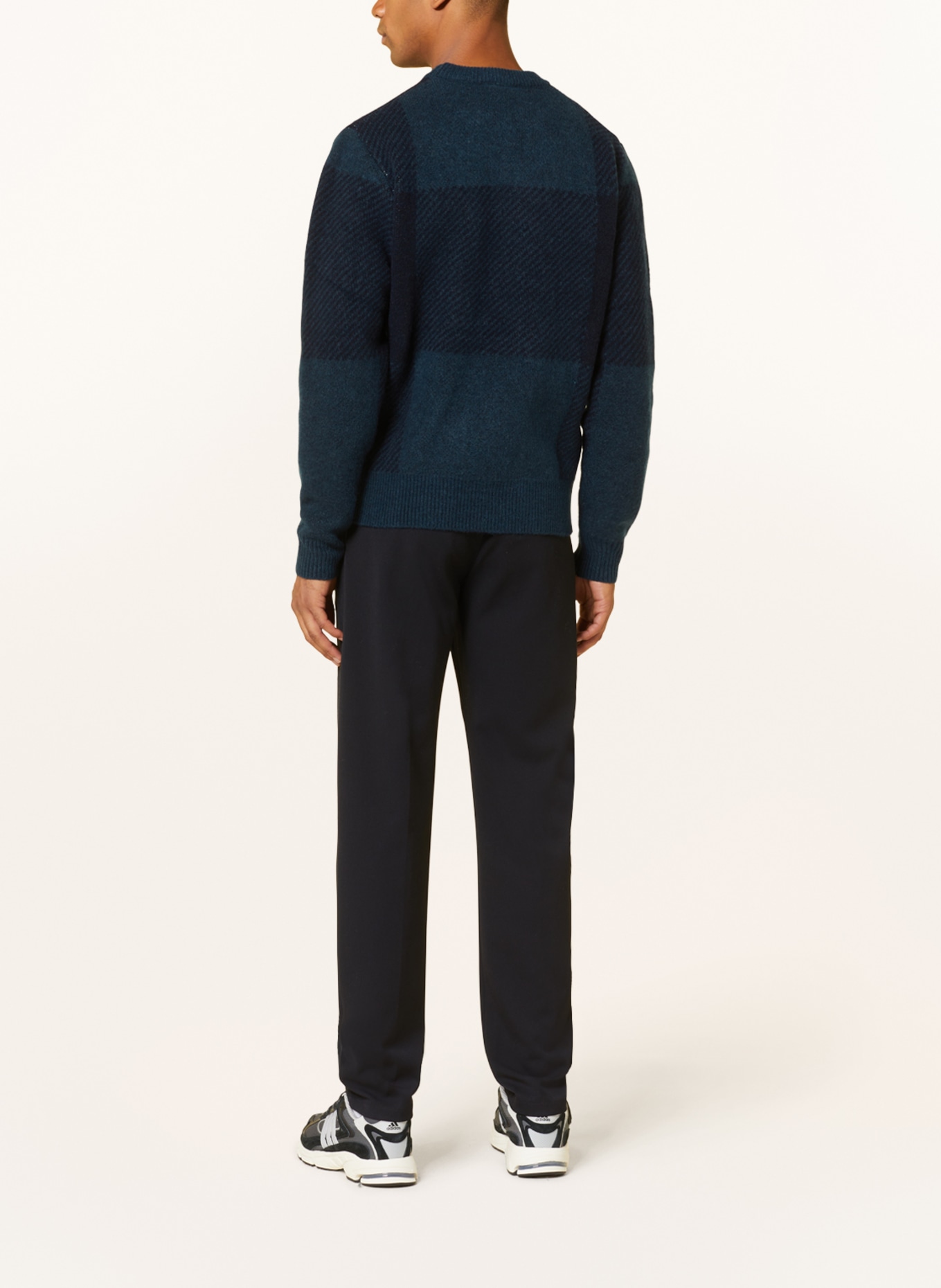 LES DEUX Pullover, Farbe: BLAU/ DUNKELBLAU/ WEISS (Bild 3)