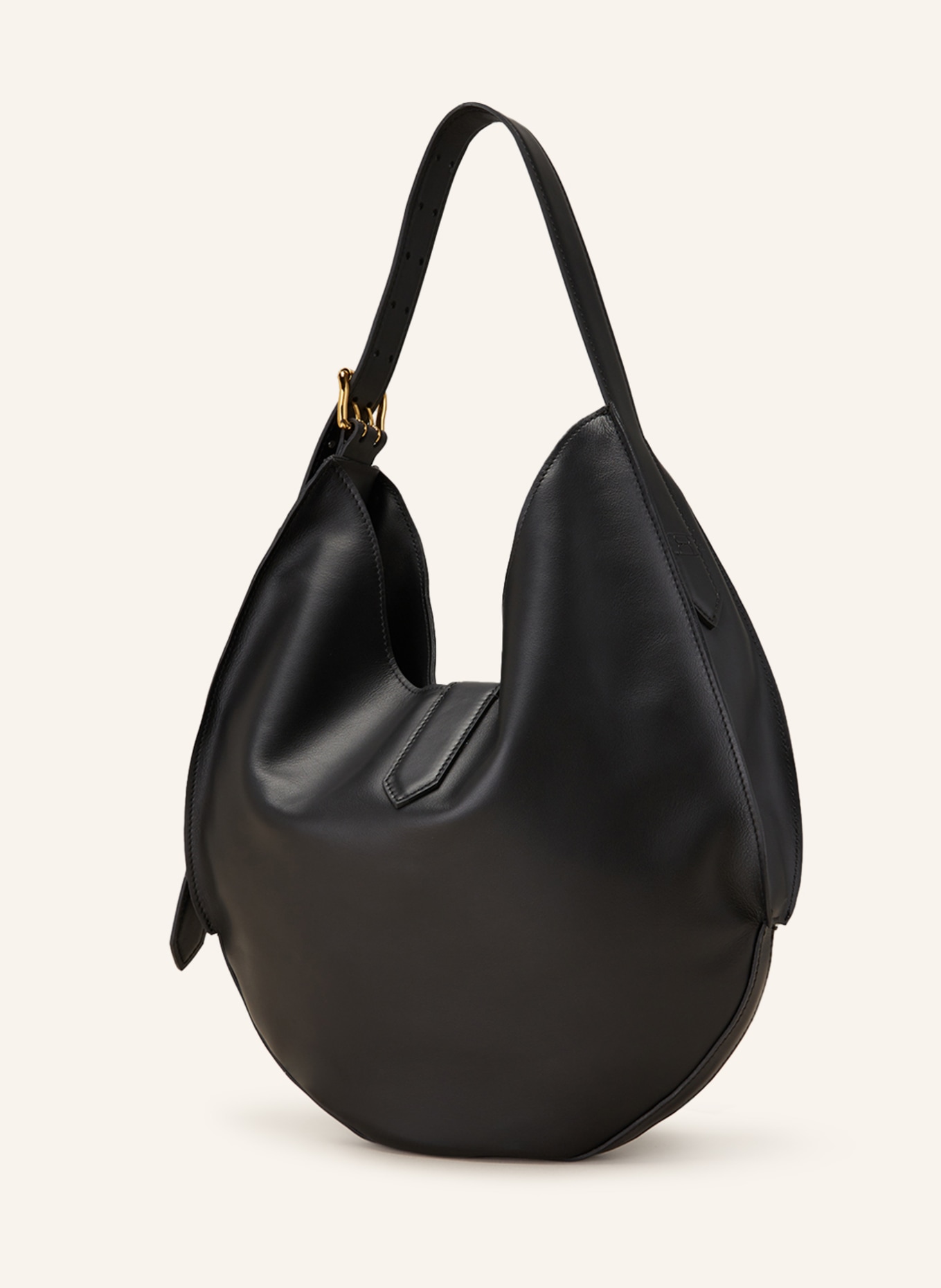 RADICA STUDIO Torebka hobo SUNSET MIDI: CZARNY