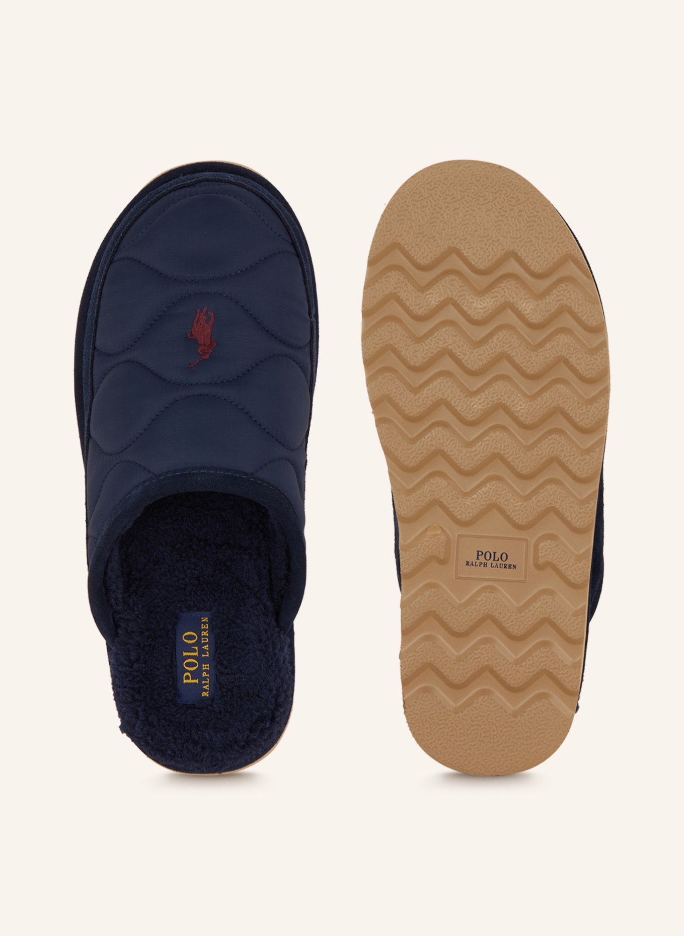 Blue polo deals slides