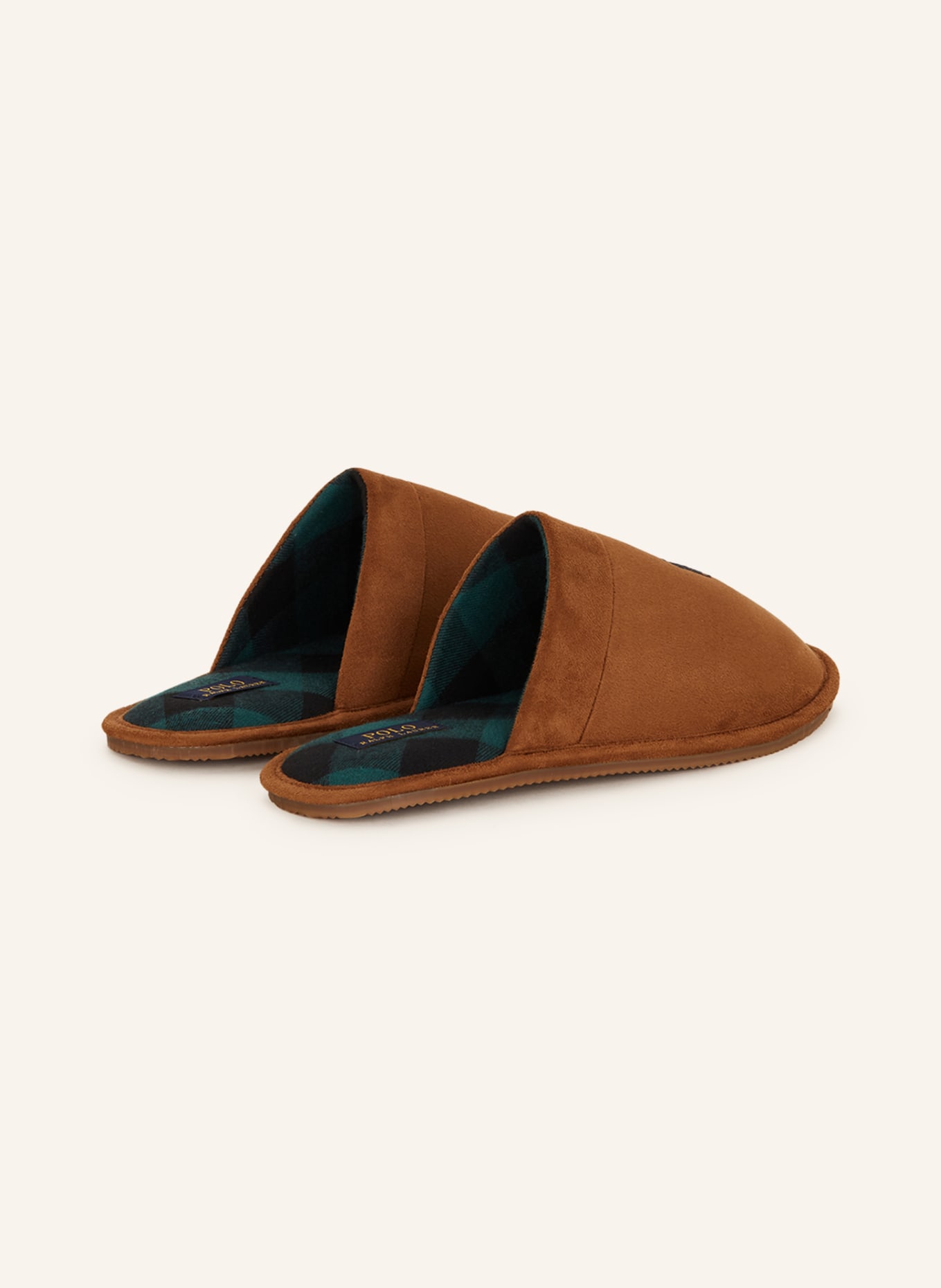 POLO RALPH LAUREN Slippers, Color: BROWN (Image 2)