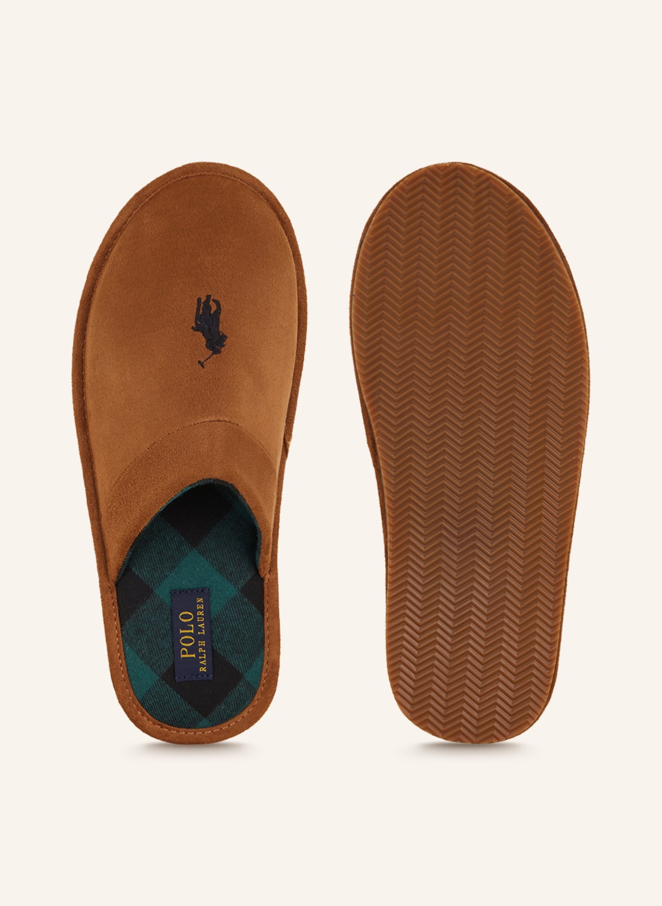 POLO RALPH LAUREN Slippers, Color: BROWN (Image 5)