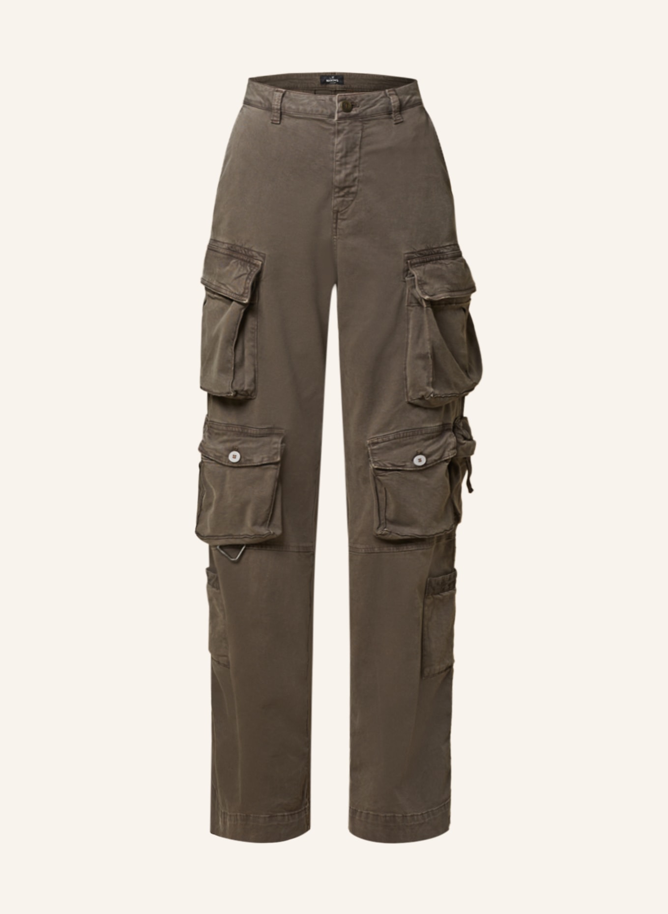 MASON'S Cargo pants, Color: DARK BROWN (Image 1)