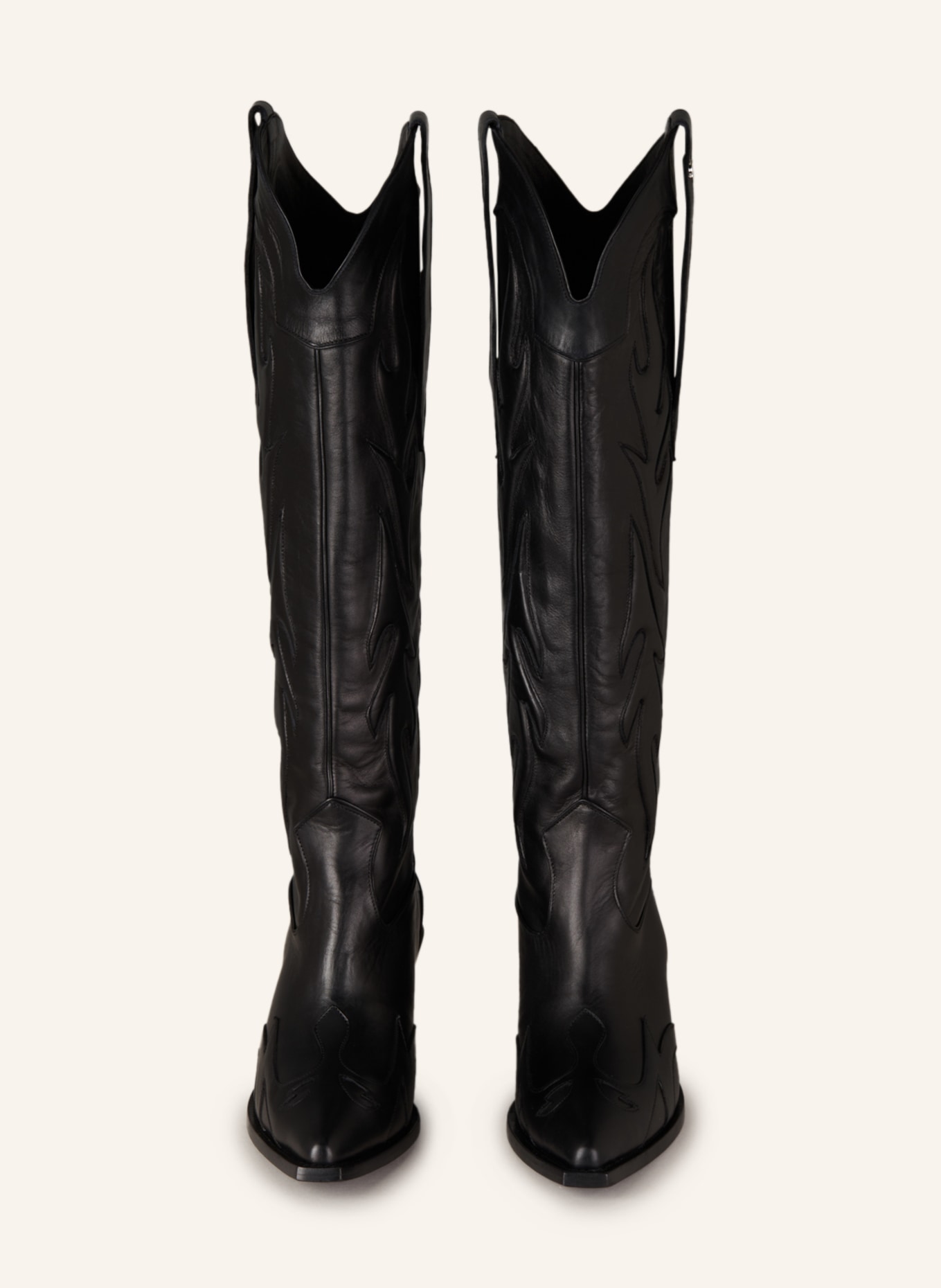 ANINE BING Cowboy Boots TANIA, Color: BLACK (Image 3)