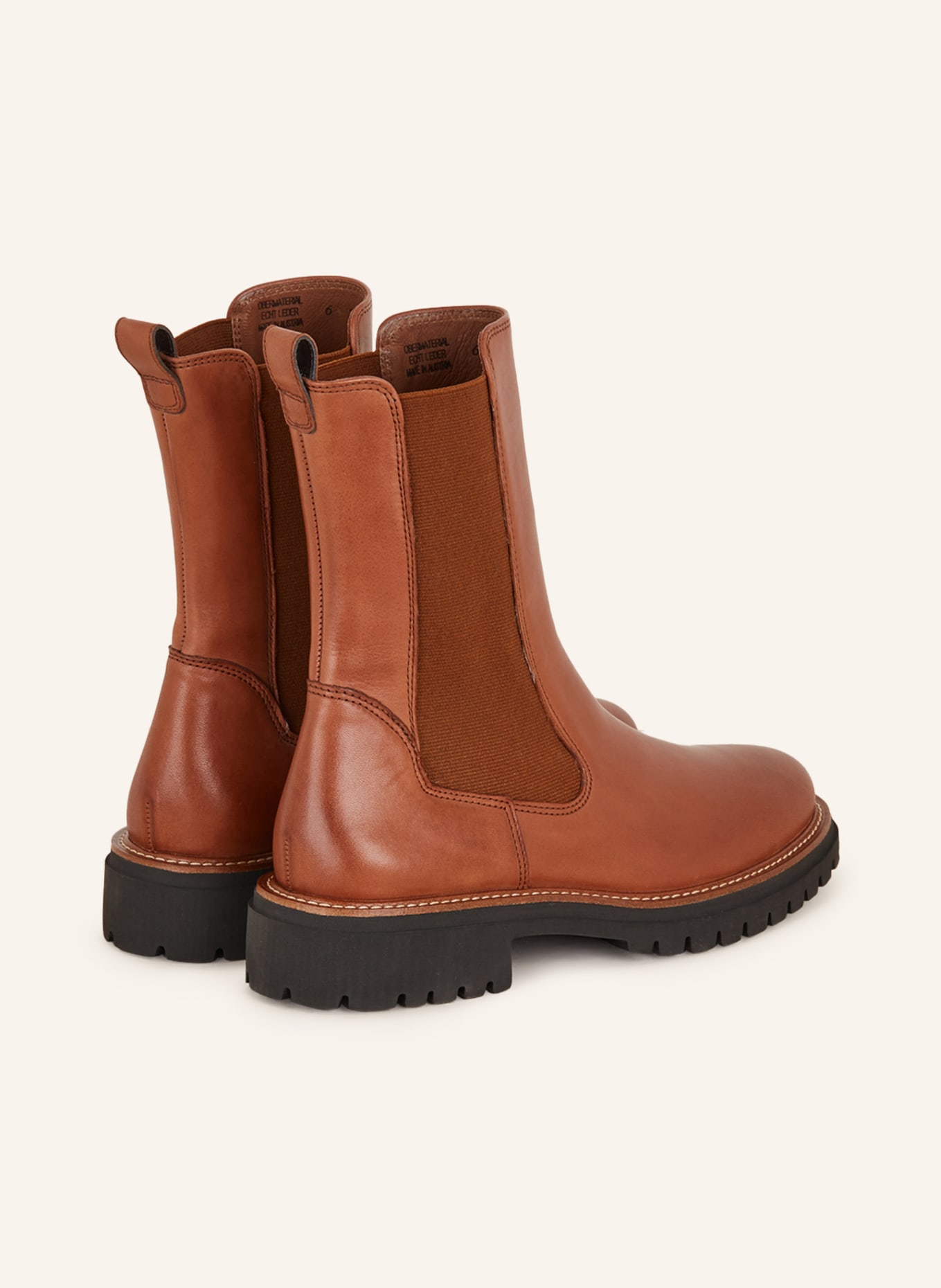 paul green Chelsea boots: BROWN