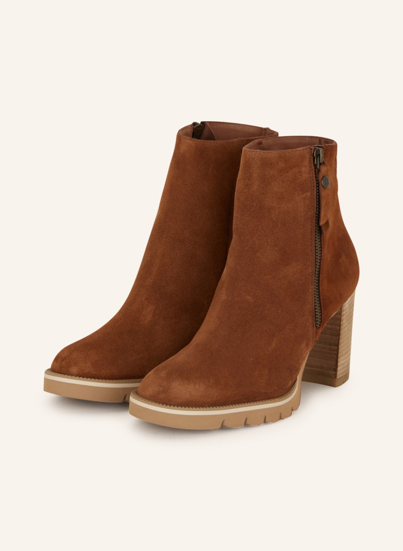 paul green Ankle boots, Color: BROWN (Image 1)
