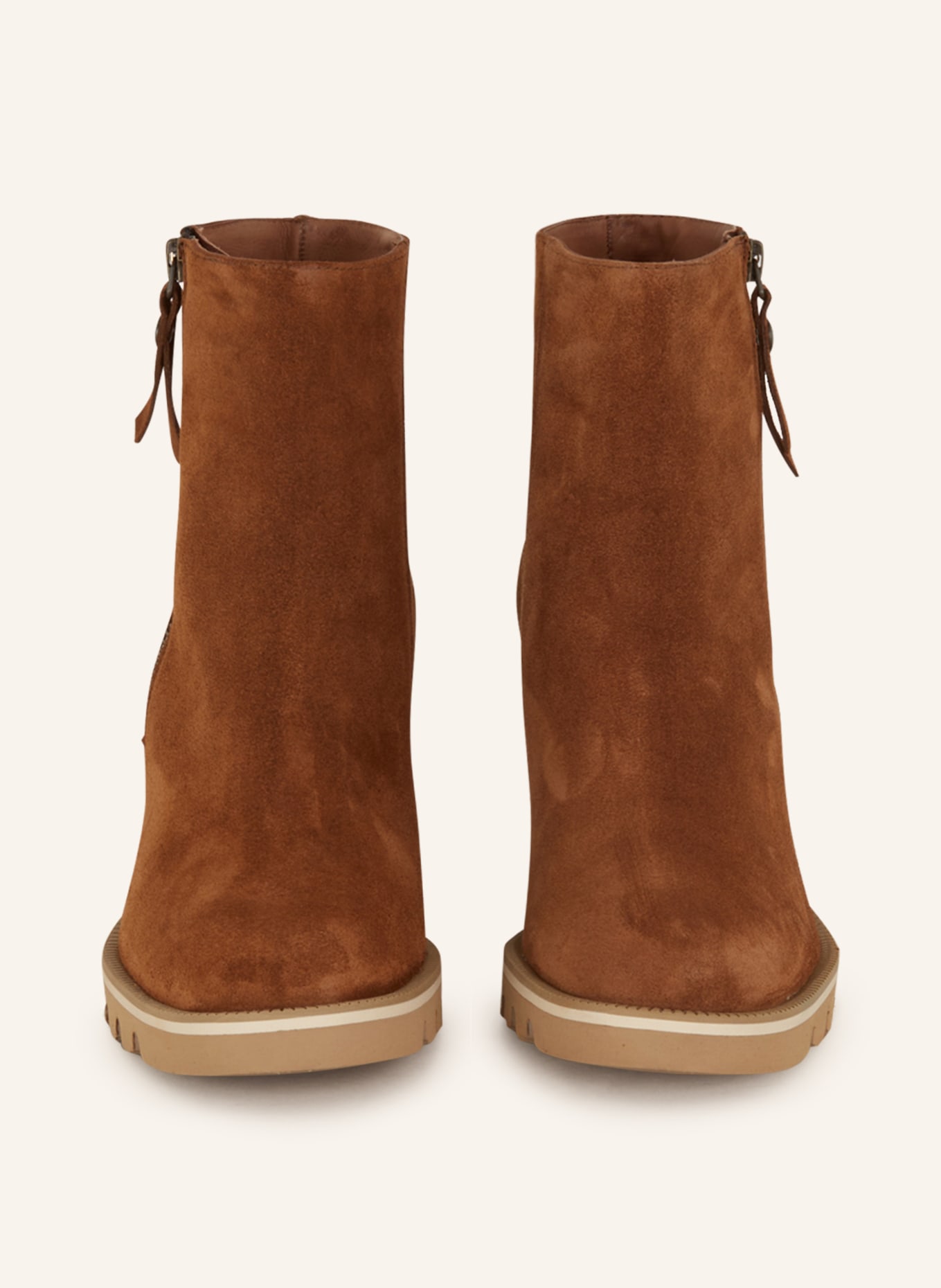 paul green Ankle boots, Color: BROWN (Image 3)