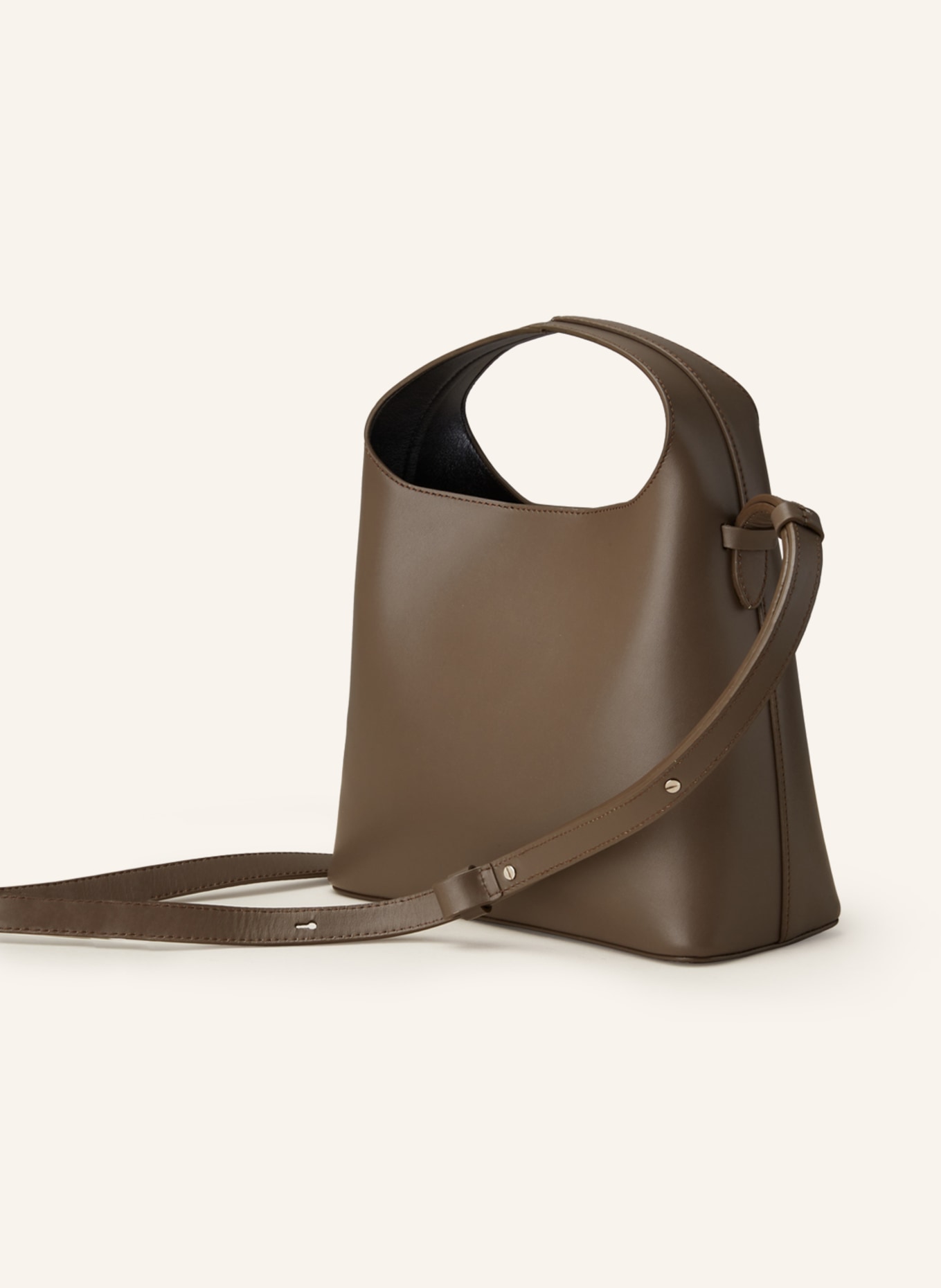 Aesther Ekme Neutrals Leather Crossbody Bag