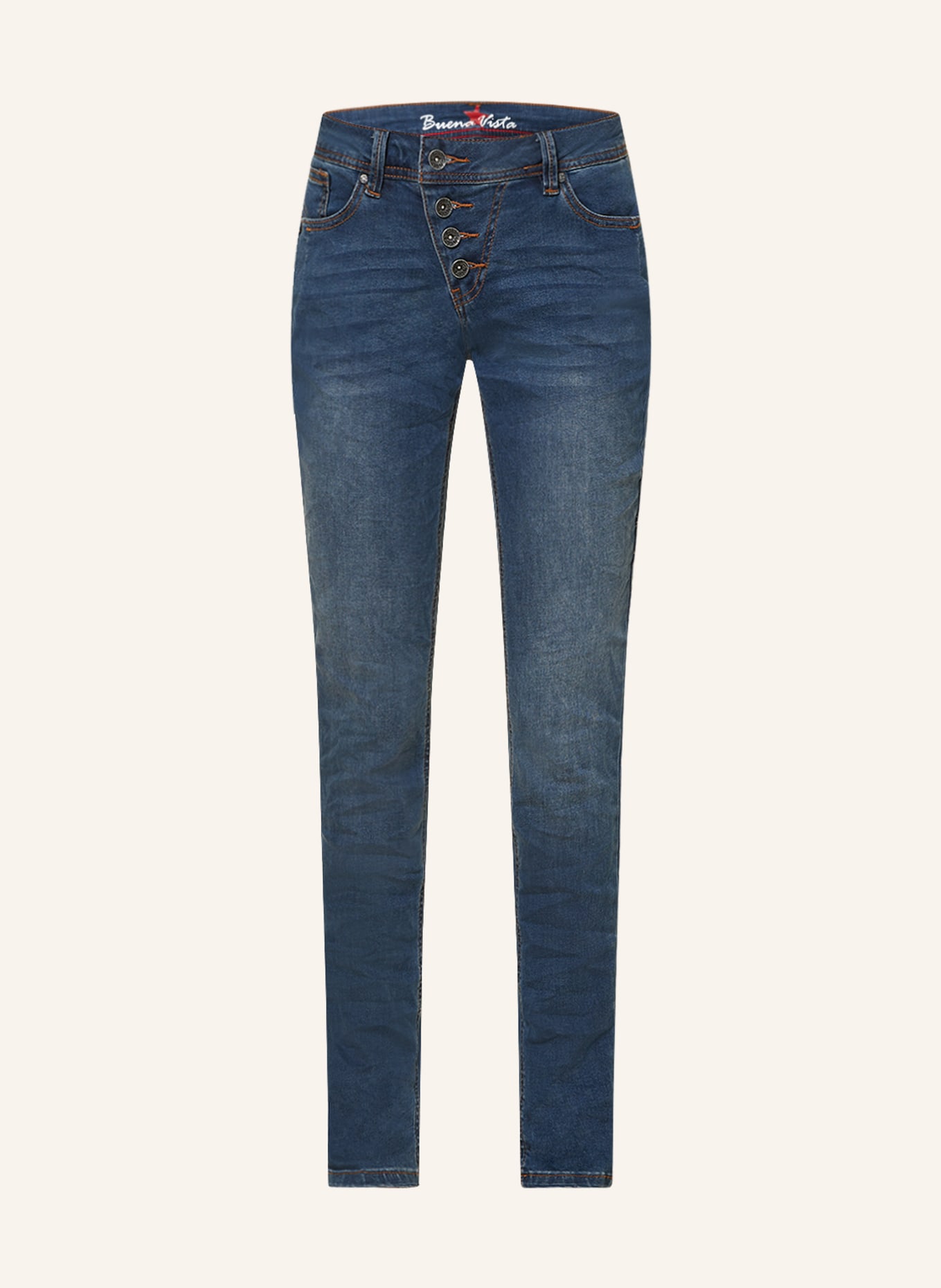 Buena Vista Skinny jeans MALIBU, Color: 4452 dark stone (Image 1)
