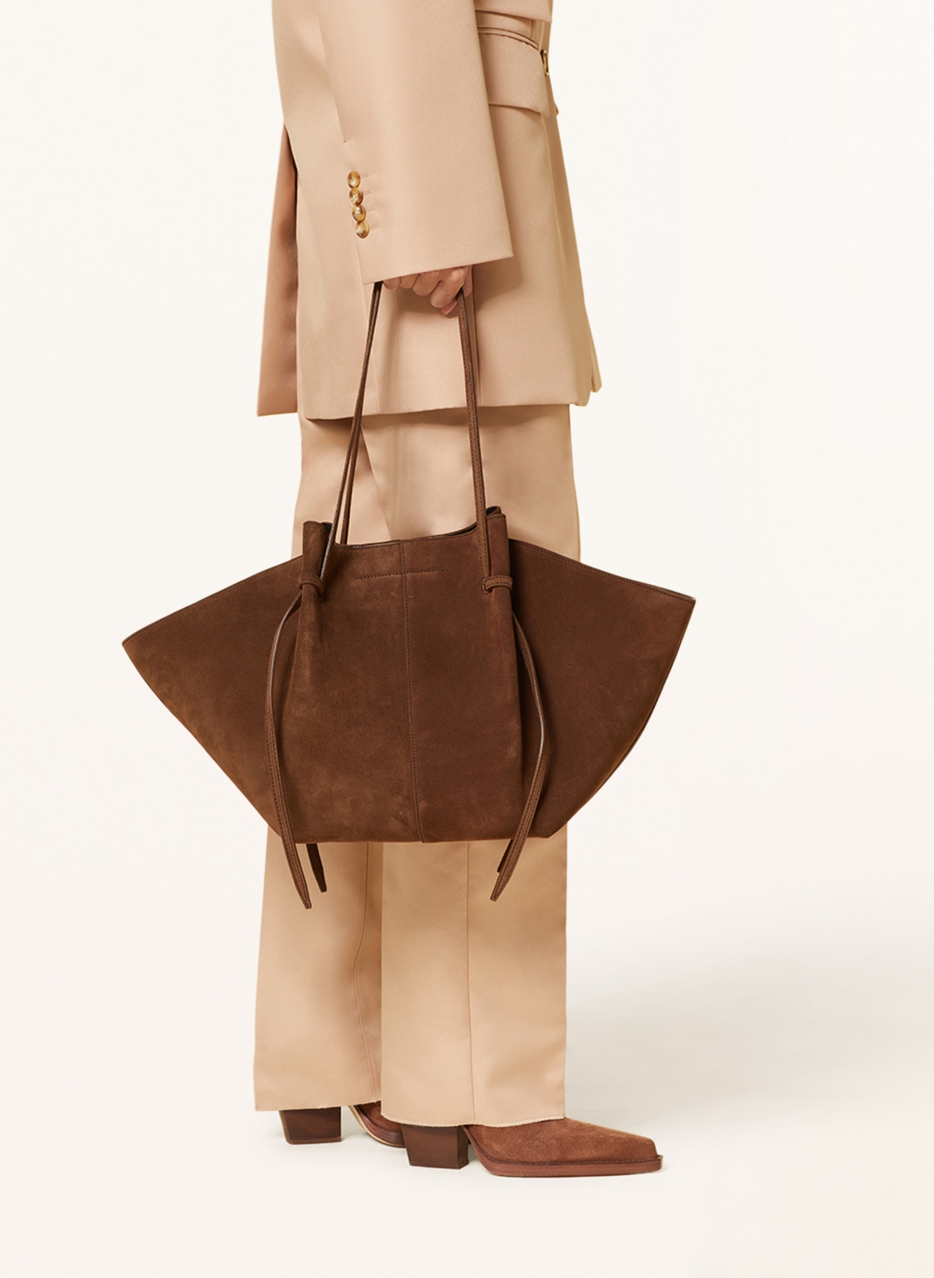 YUZEFI Shopper LARGE MOCHI: BRAUN