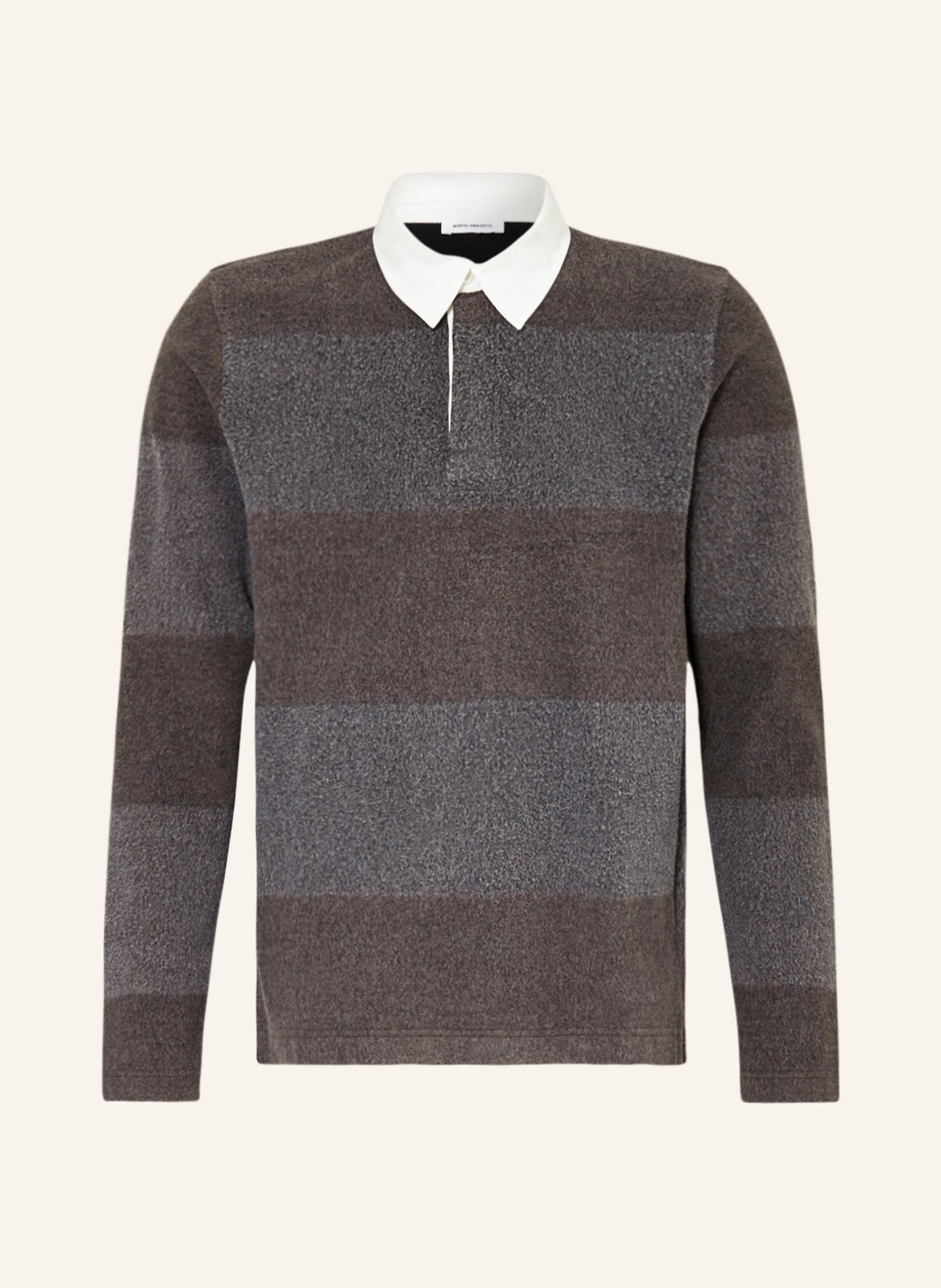 NORSE PROJECTS Rugbyshirt RUBEN, Farbe: TAUPE (Bild 1)