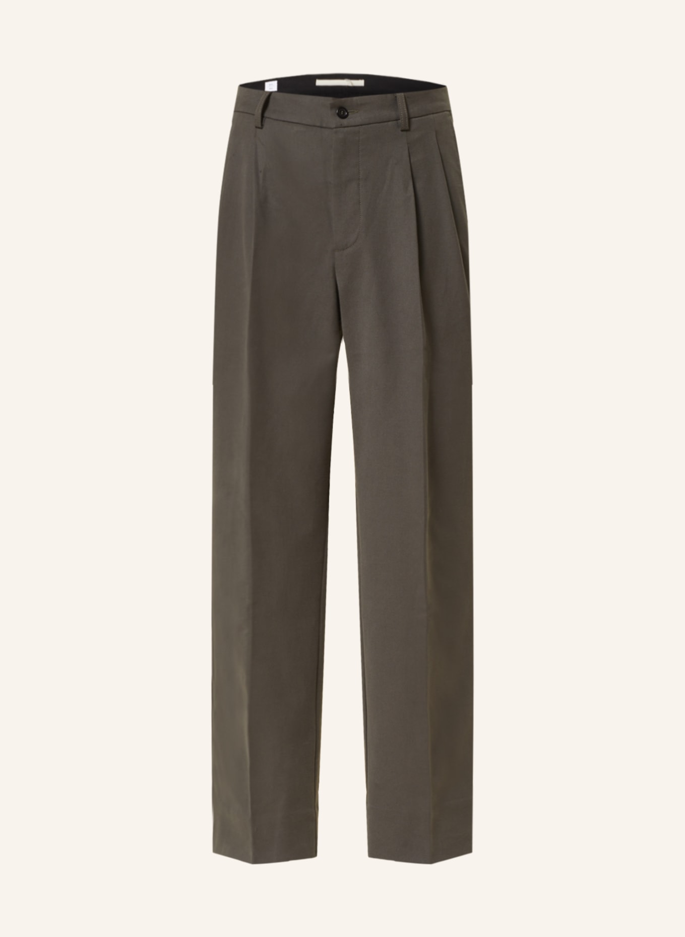 NORSE PROJECTS Trousers BENN regular fit, Color: DARK GREEN (Image 1)