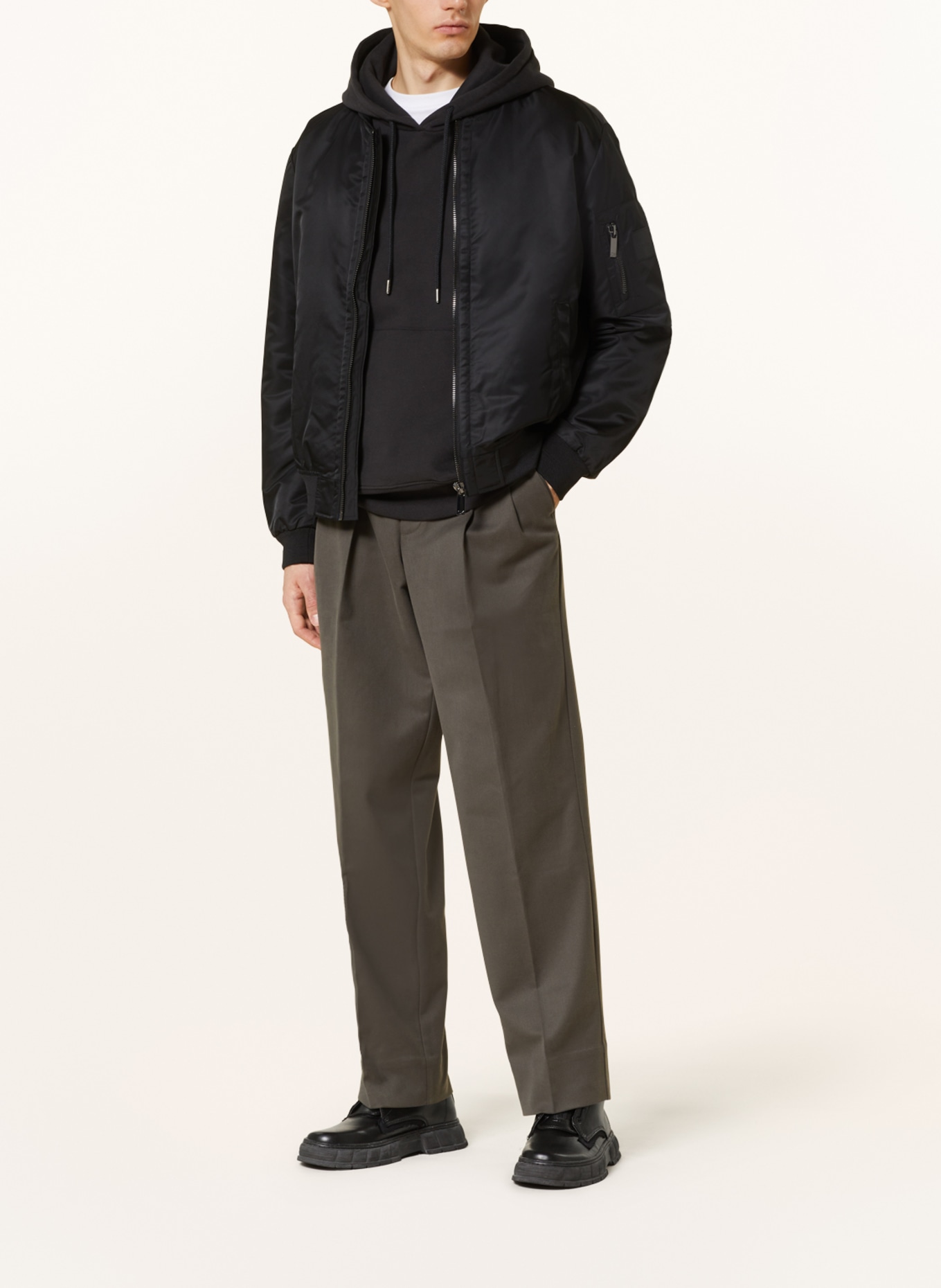 NORSE PROJECTS Spodnie BENN regular fit, Kolor: CIEMNOZIELONY (Obrazek 2)