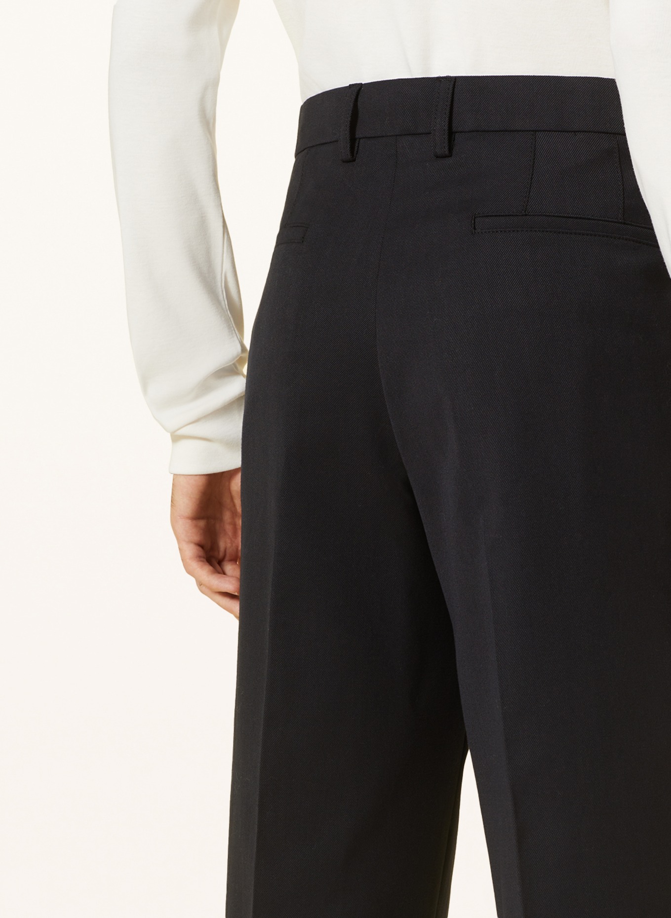 NORSE PROJECTS Trousers BENN relaxed fit, Color: BLACK (Image 5)