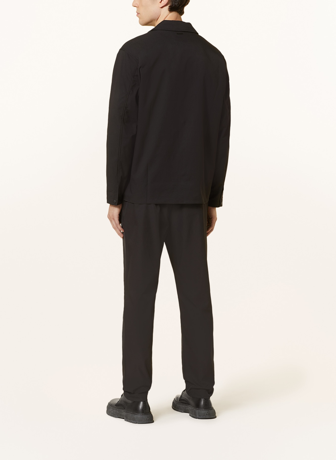 NORSE PROJECTS Overshirt CARSTEN, Color: BLACK (Image 3)