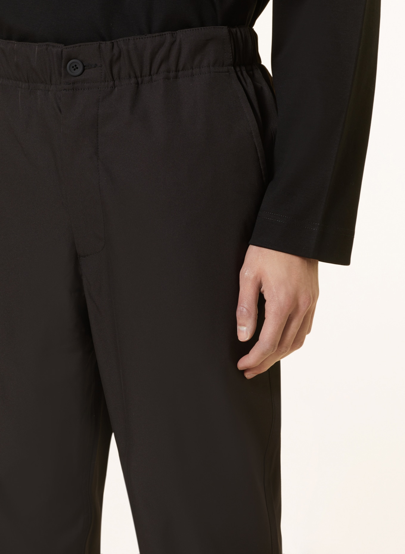 NORSE PROJECTS Chino kalhoty EZRA Regular Fit, Barva: ČERNÁ (Obrázek 5)