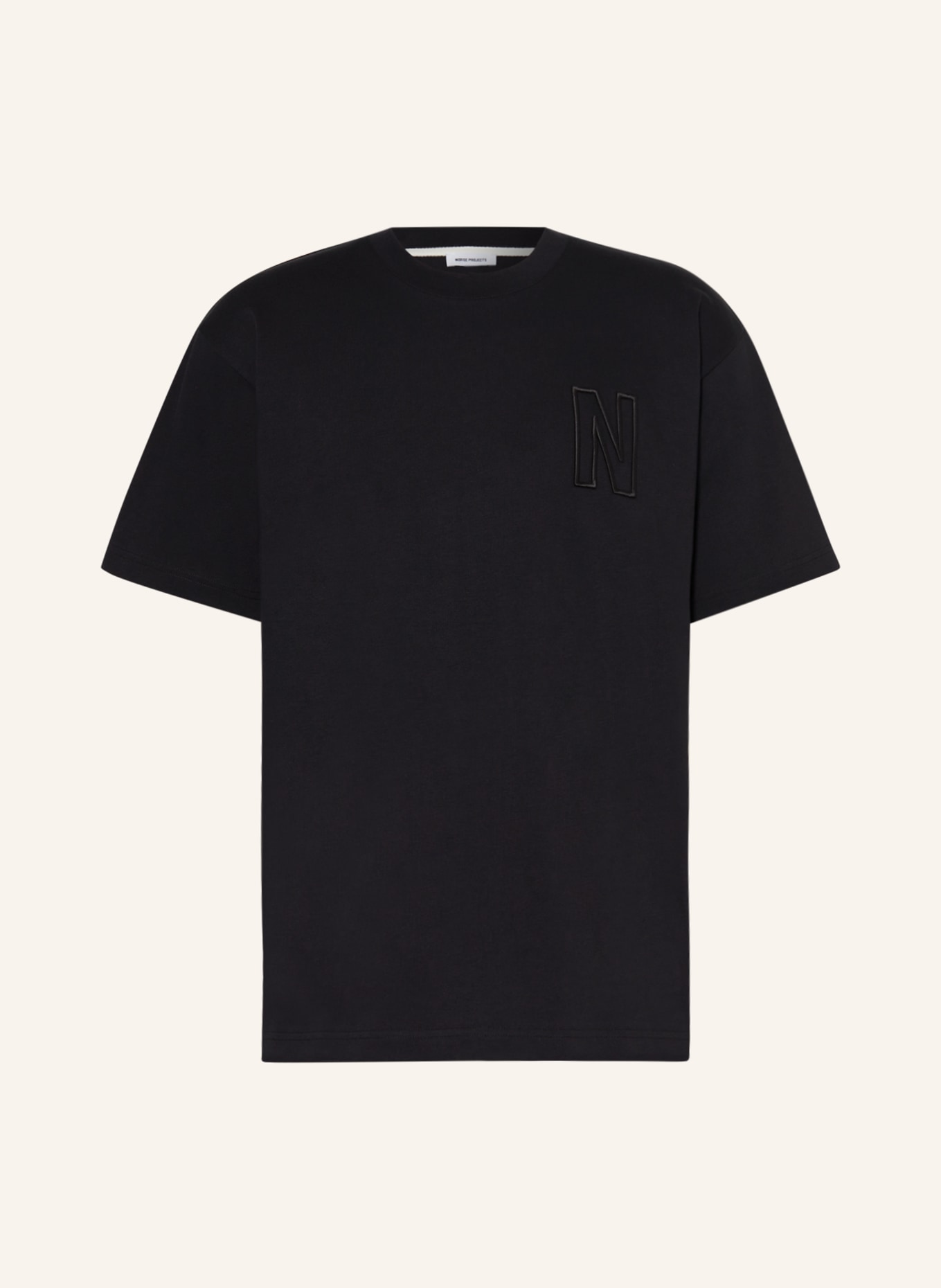 NORSE PROJECTS T-shirt SIMON, Color: BLACK (Image 1)