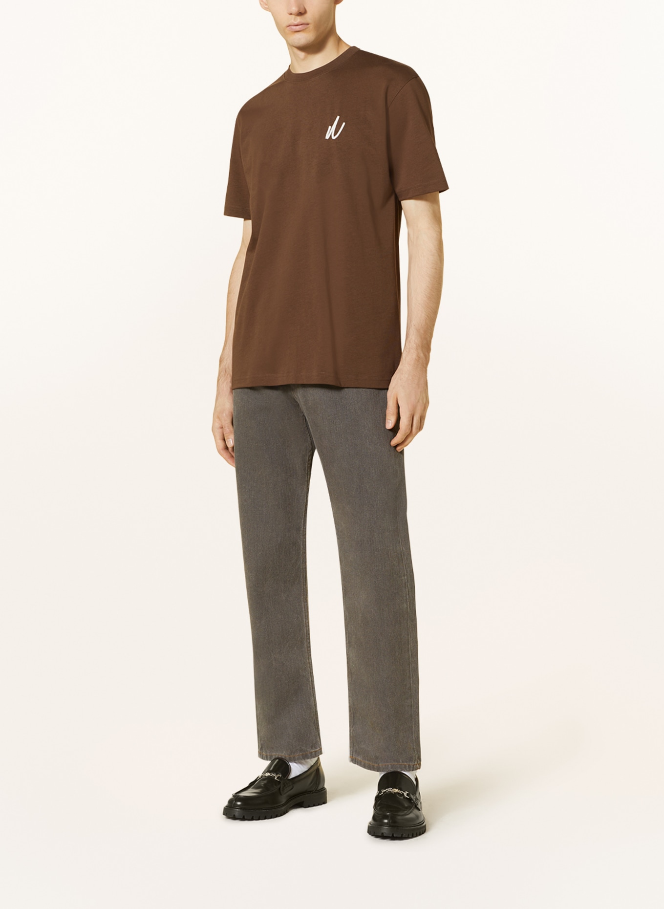 NORSE PROJECTS T-Shirt JOHANNES, Farbe: BRAUN (Bild 2)