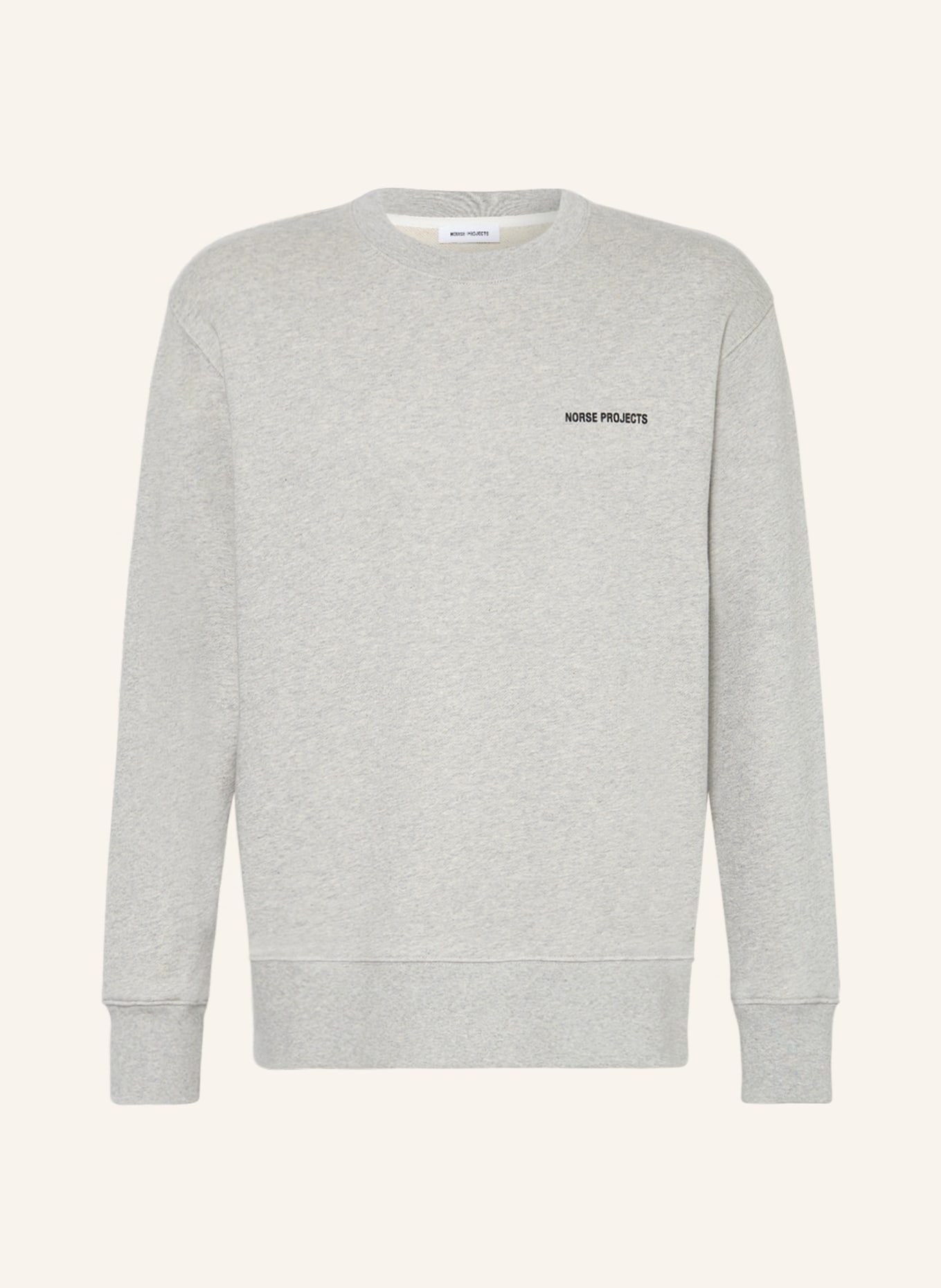 NORSE PROJECTS Sweatshirt ARNE, Color: LIGHT GRAY (Image 1)