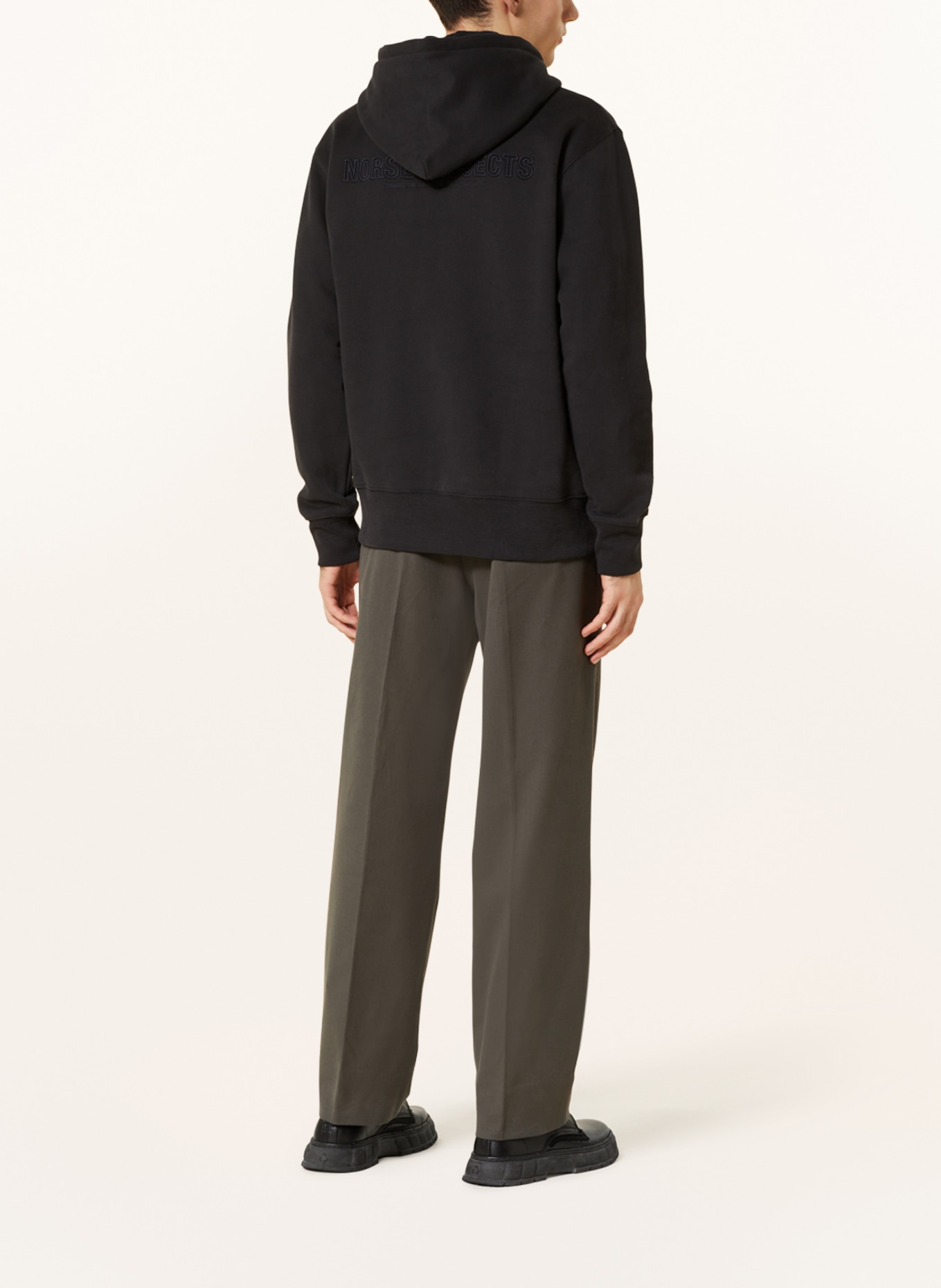 NORSE PROJECTS Hoodie ARNE, Color: BLACK (Image 3)