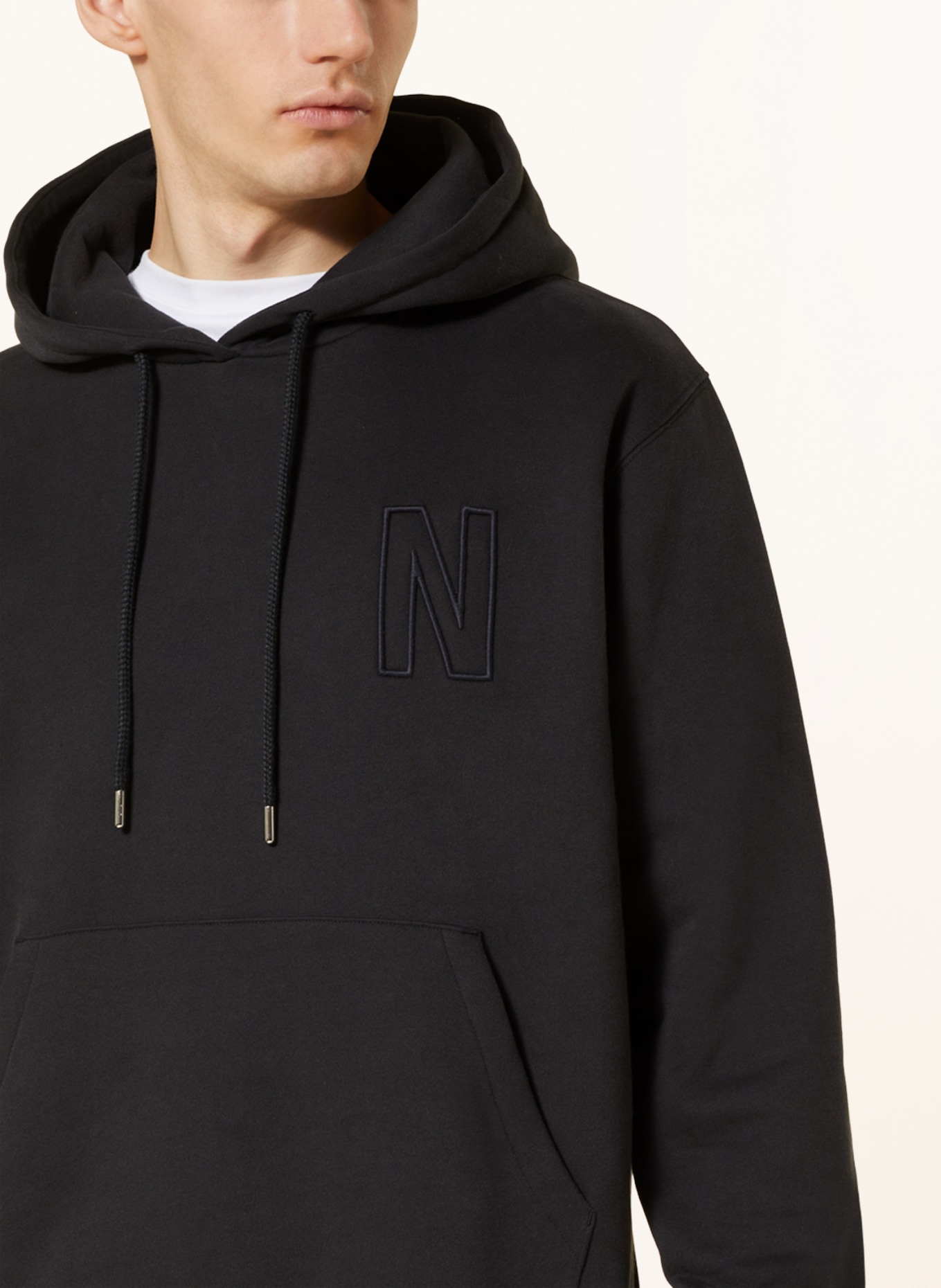 NORSE PROJECTS Hoodie ARNE, Color: BLACK (Image 5)