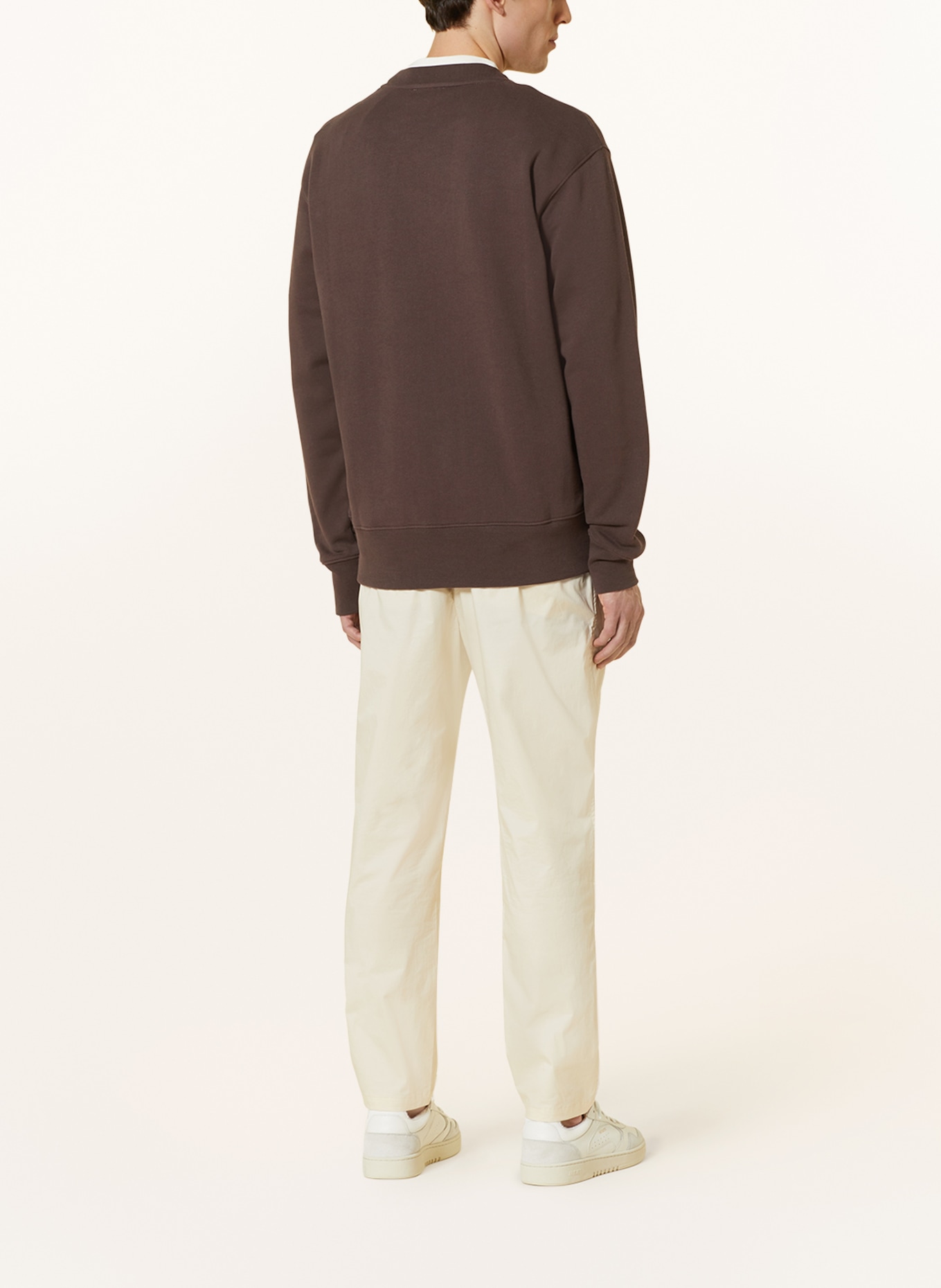 NORSE PROJECTS Sweatshirt ARNE, Color: DARK BROWN (Image 3)