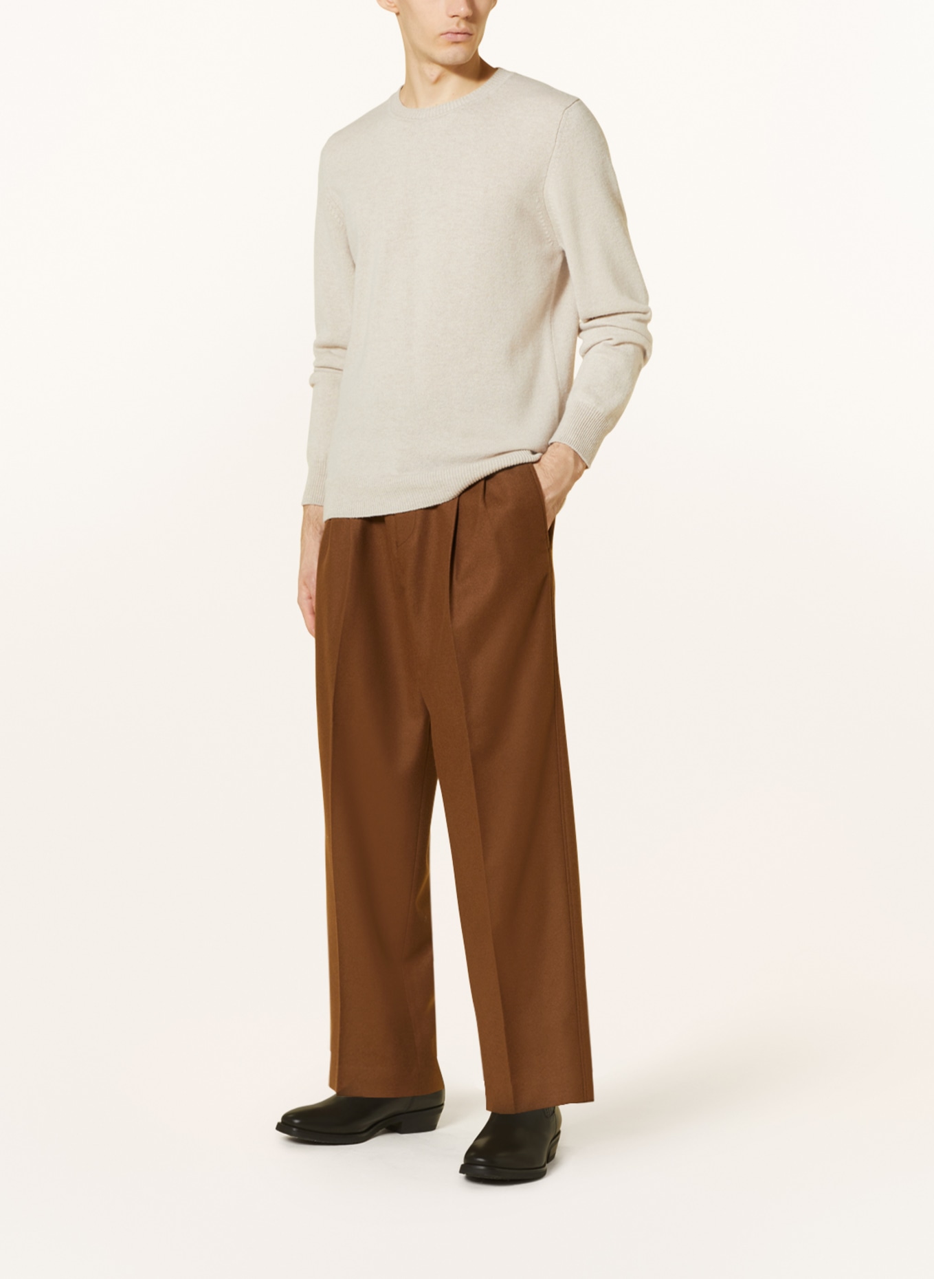 NORSE PROJECTS Sweater SIGFRED, Color: CREAM (Image 2)
