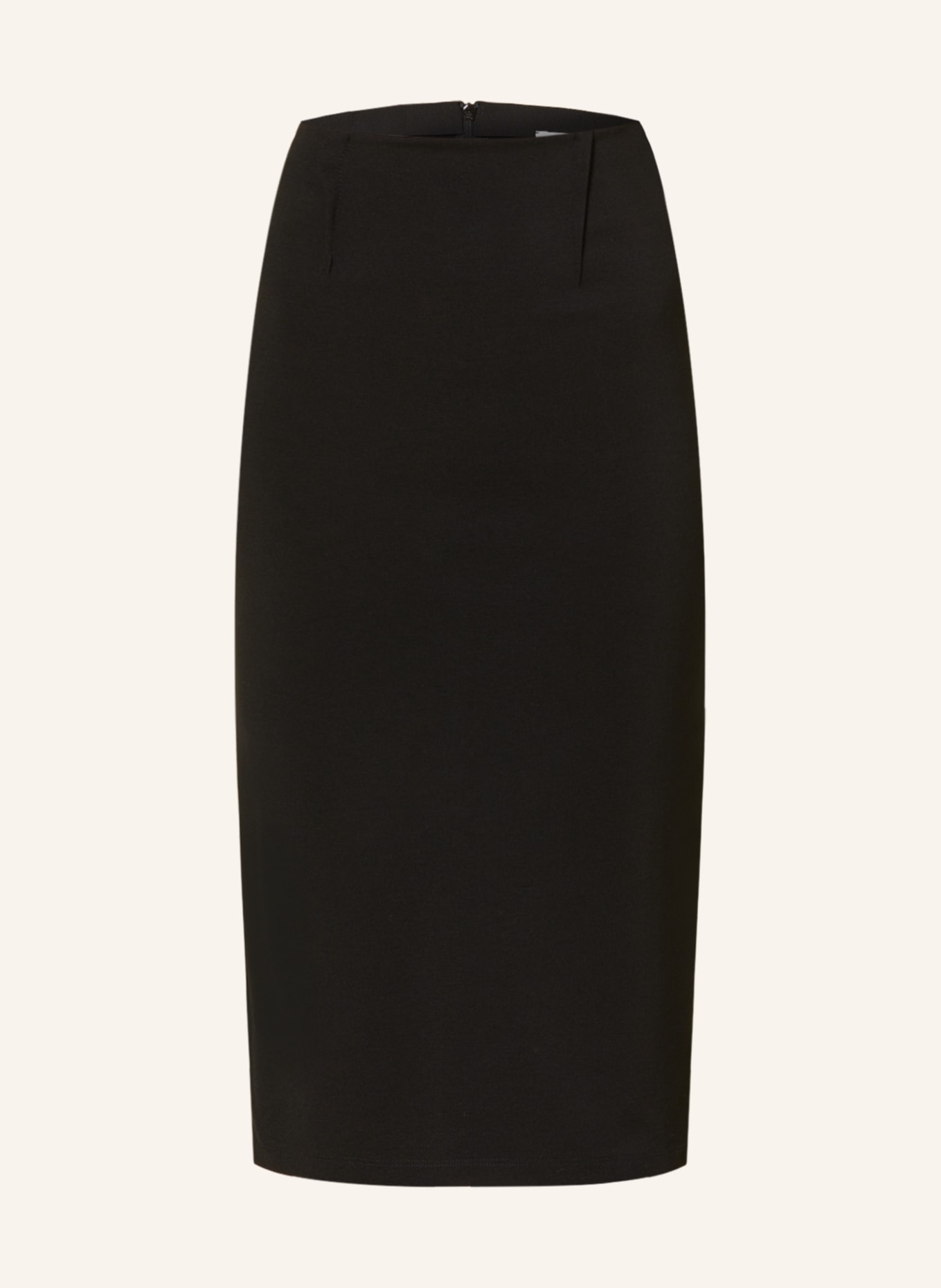 PATRIZIA PEPE Jersey skirt, Color: BLACK (Image 1)
