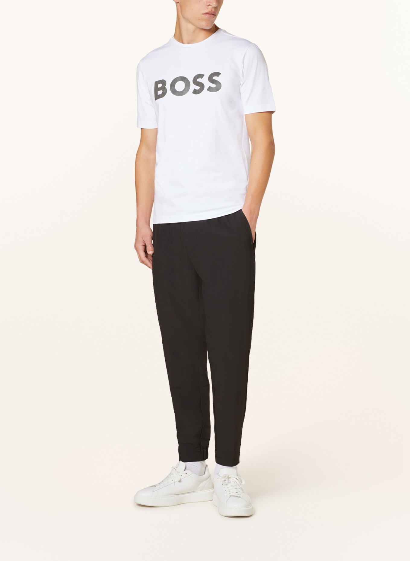 BOSS T-Shirt TEE 8, Farbe: WEISS (Bild 2)